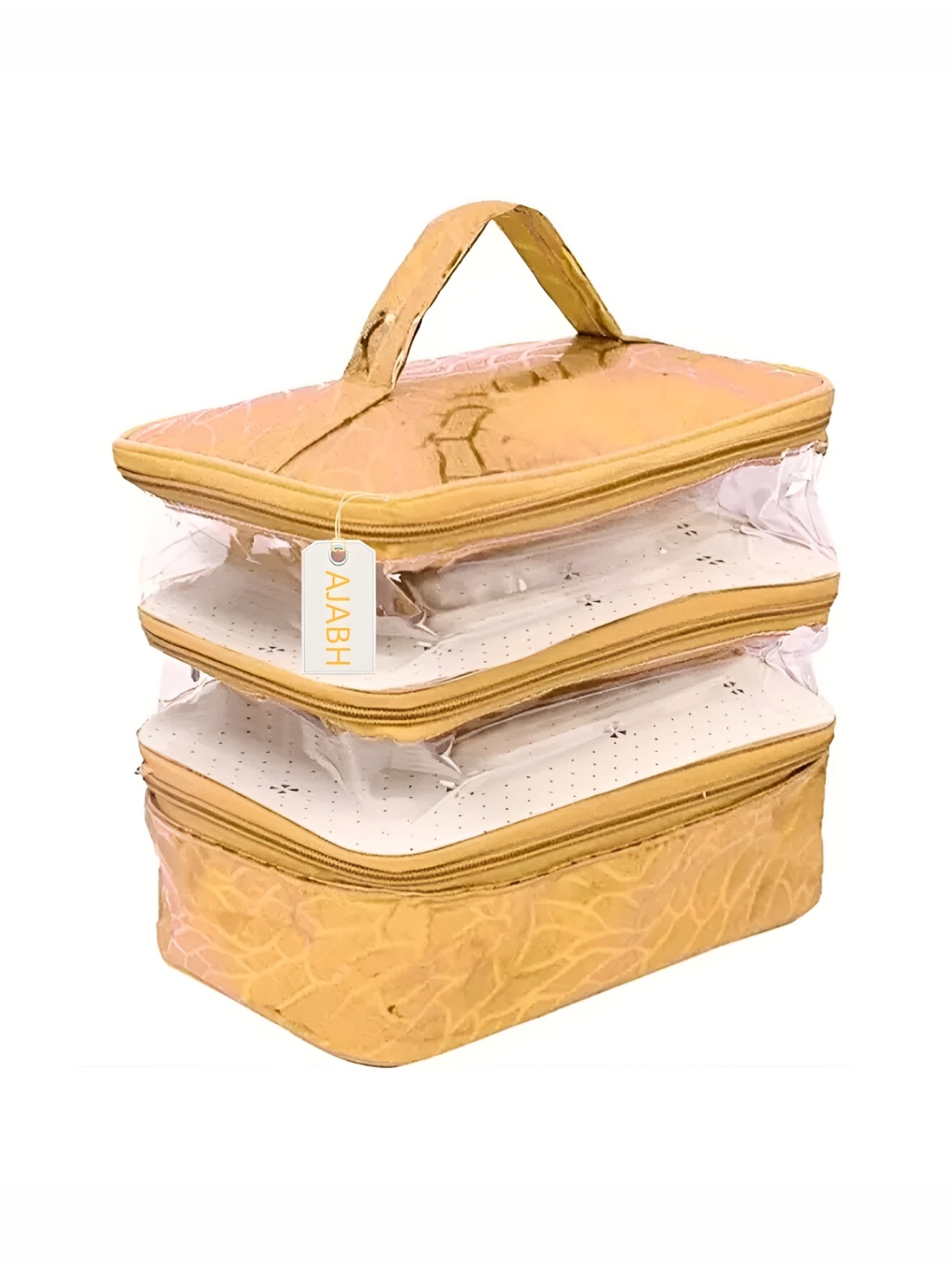 

Ajabh Yellow Set of 1 Regular Makeup Organiser Organisers