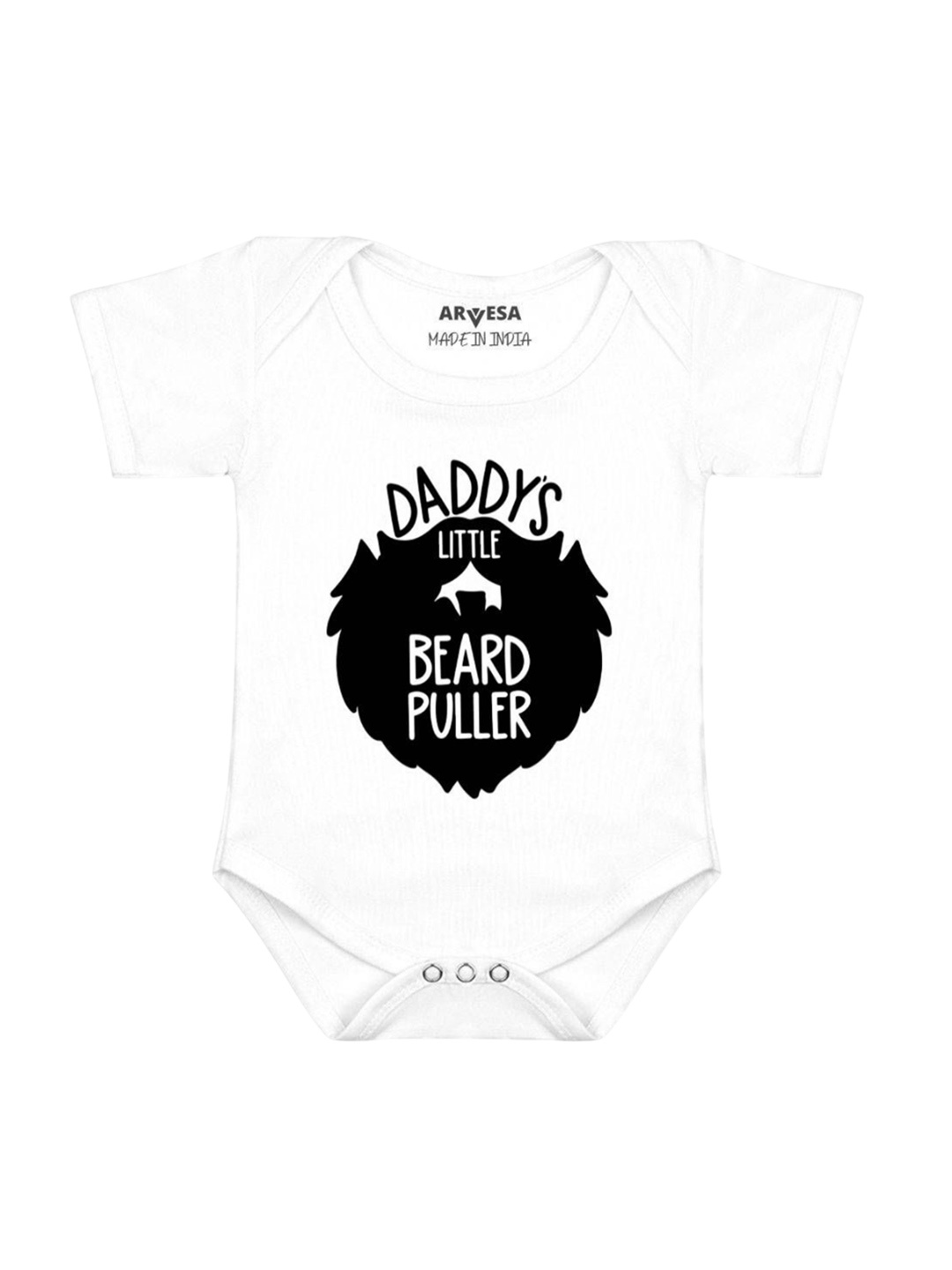 

Arvesa Kids Printed Romper, White