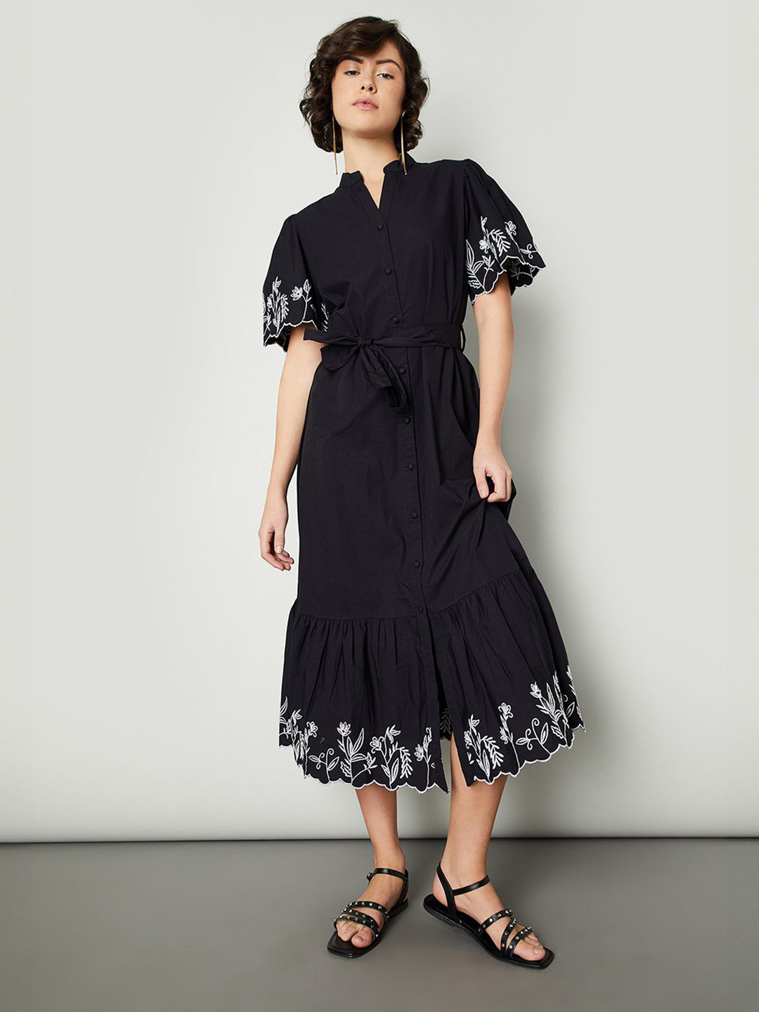 

max Shirt Dress, Black