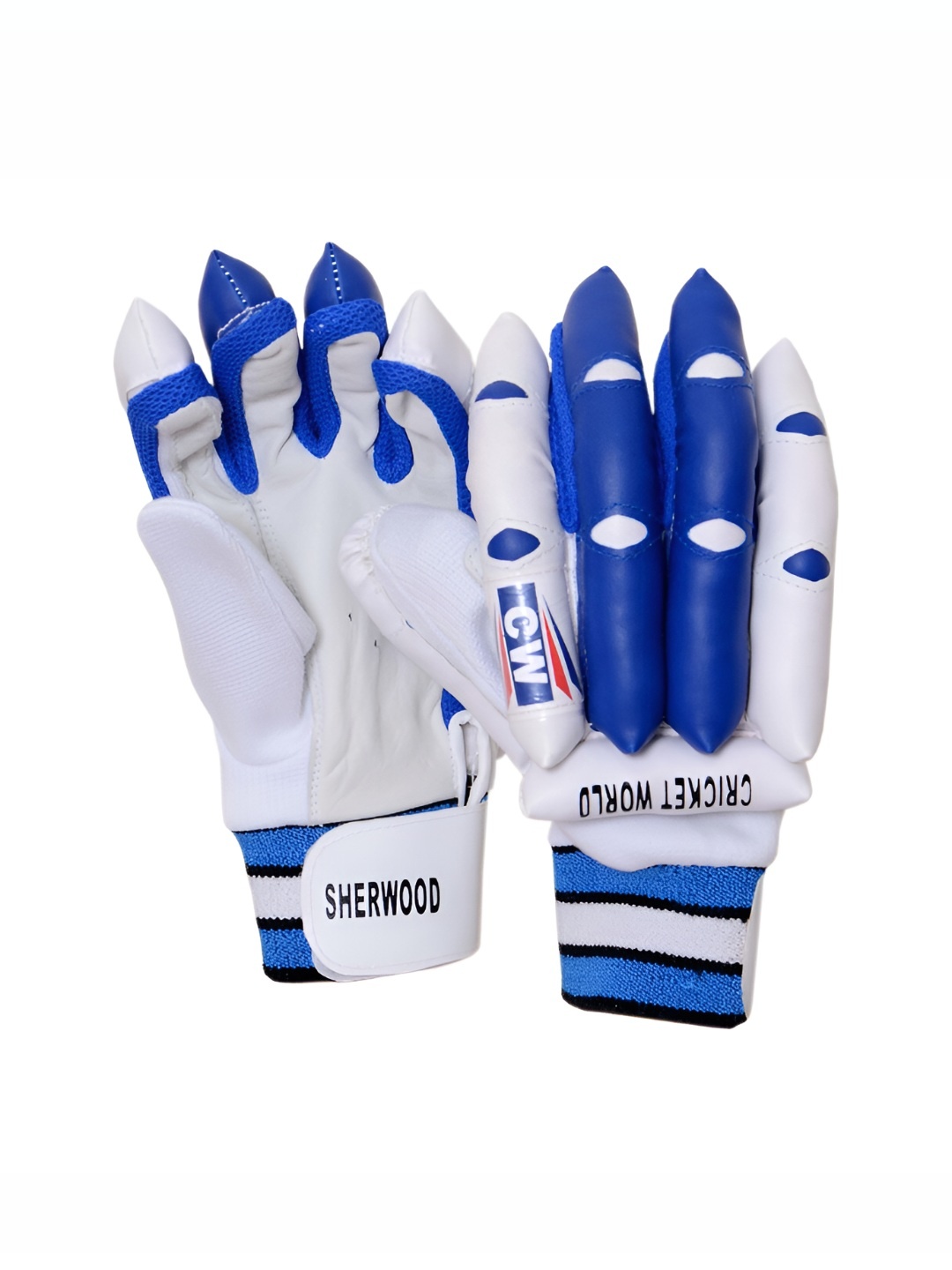 

CW Sherwood Left Handed Cricket Batting Gloves, White