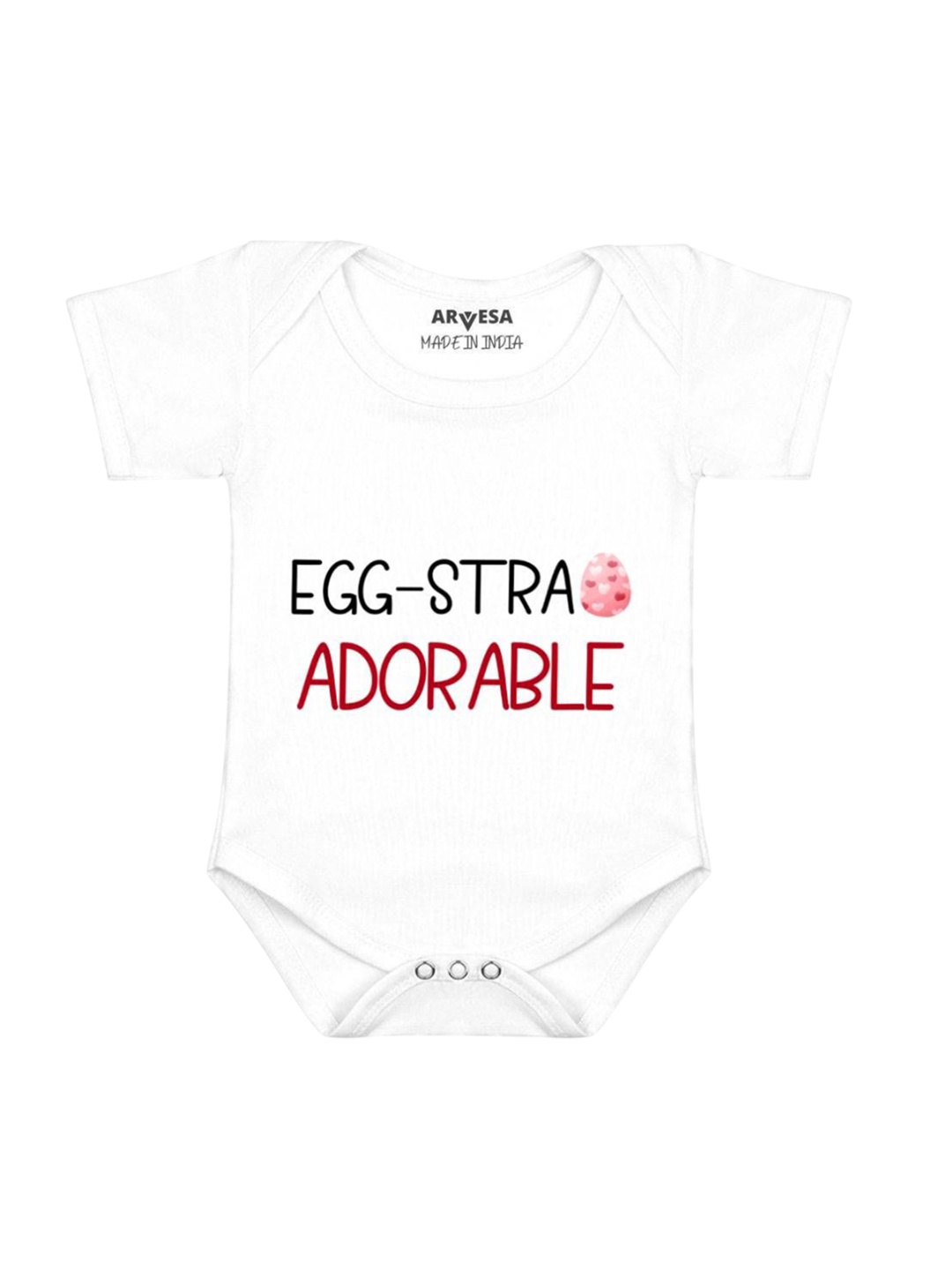 

Arvesa Infants Printed Bodysuit, White