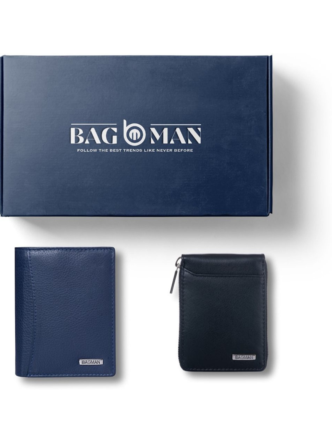 

BAGMAN Unisex Accessory Gift Set of, Black
