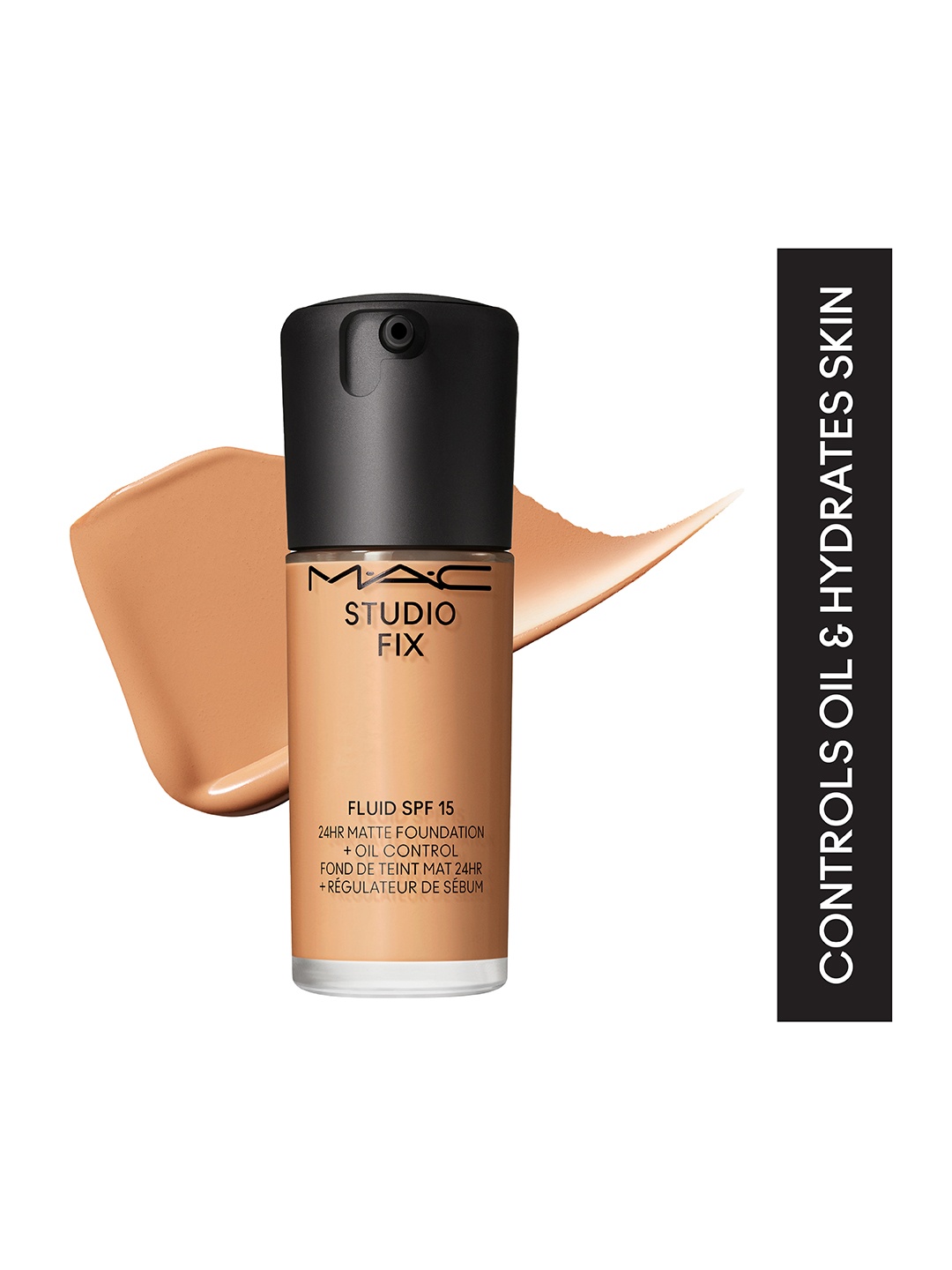 

M.A.C Studio Fix Fluid SPF 15 24Hr + Oil Control Matte Foundation 30 ml - Shade NC37, Beige