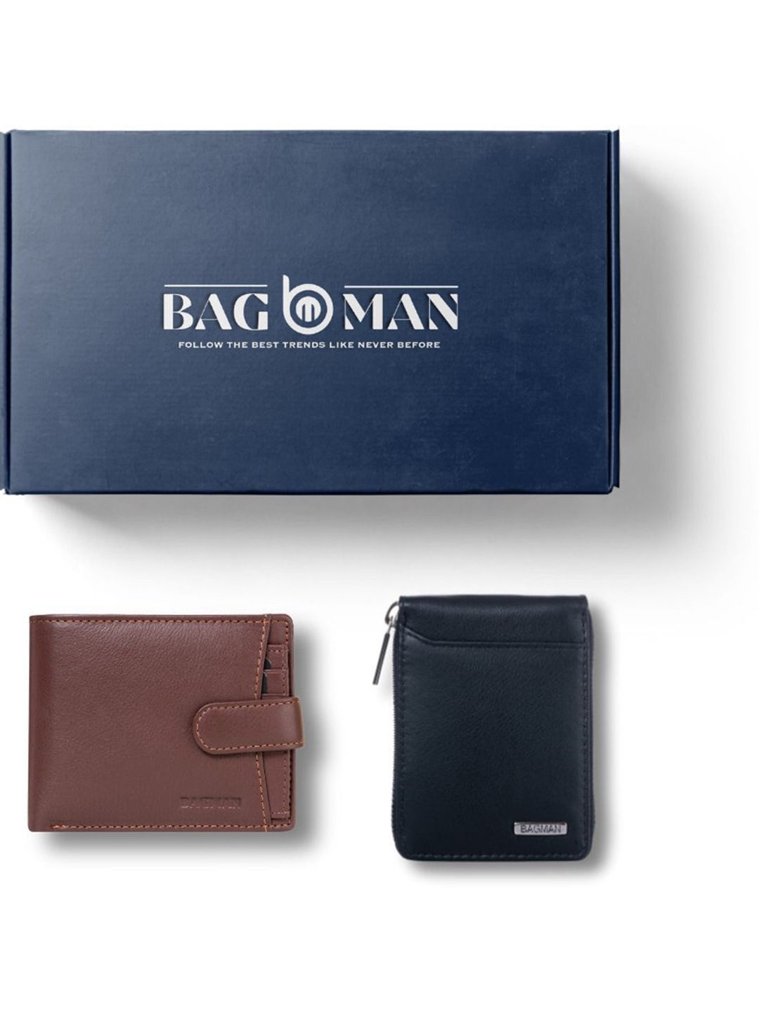 

BAGMAN Unisex Accessory Gift Set of, Black