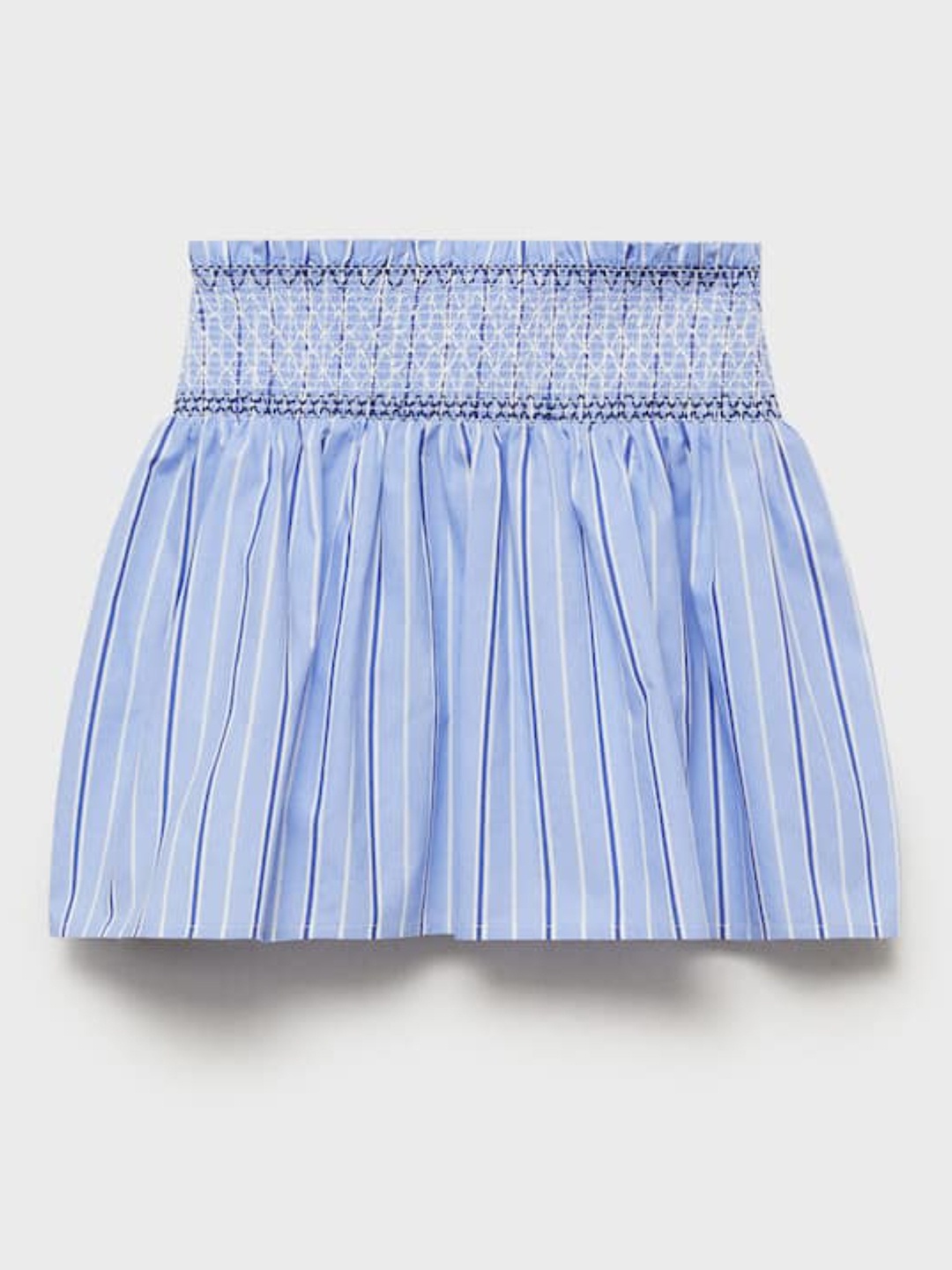 

Mango Kids Girls Pure Cotton Flared Skirt, Blue