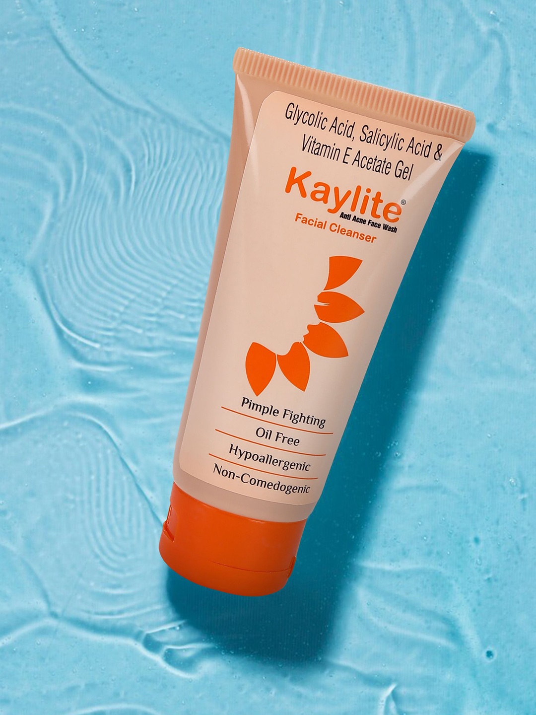 

Kaylite Set Of 2 Anti Acne Oil Free Face Wash With Salicylic Acid & Vitamin E - 60 ml Each, Peach