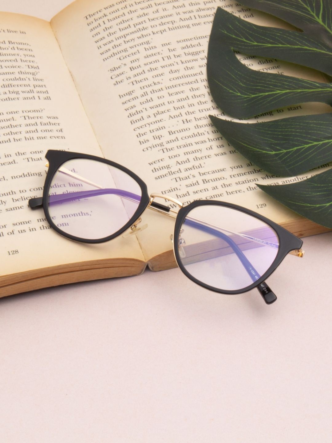 

Ted Smith Unisex Full Rim Round Frames, Black
