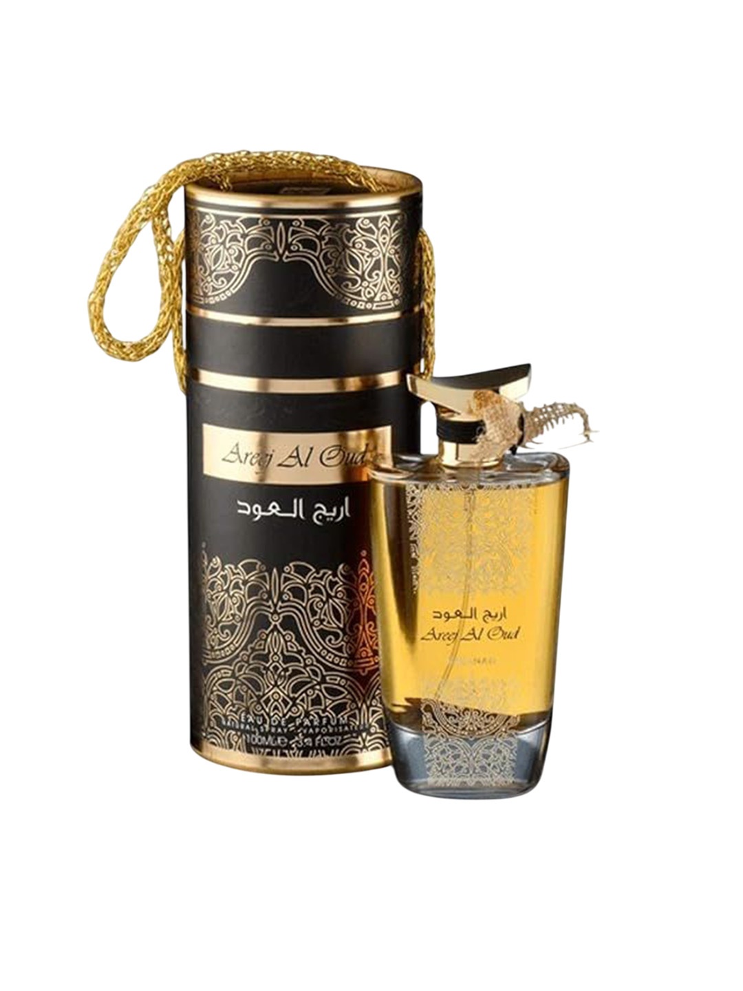 

RIHANAH Areej Al Oud Long Lasting Eua De Perfume - 100ml, Yellow