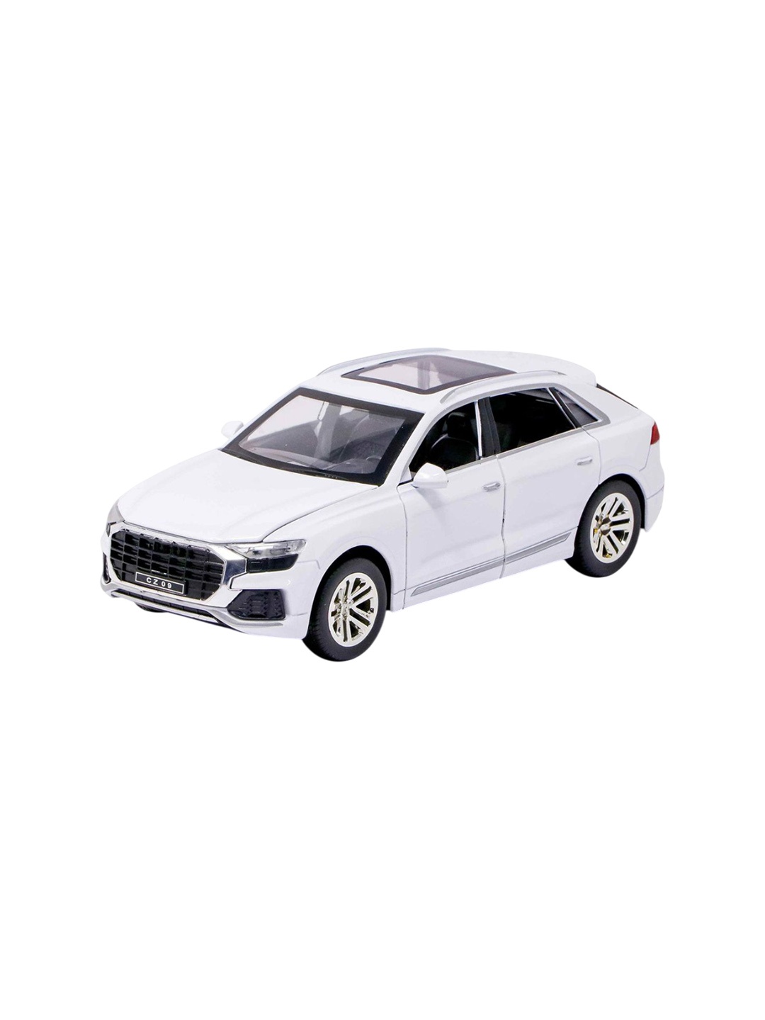 

PINQUE Kids Metal Car Toy Vehicle, White