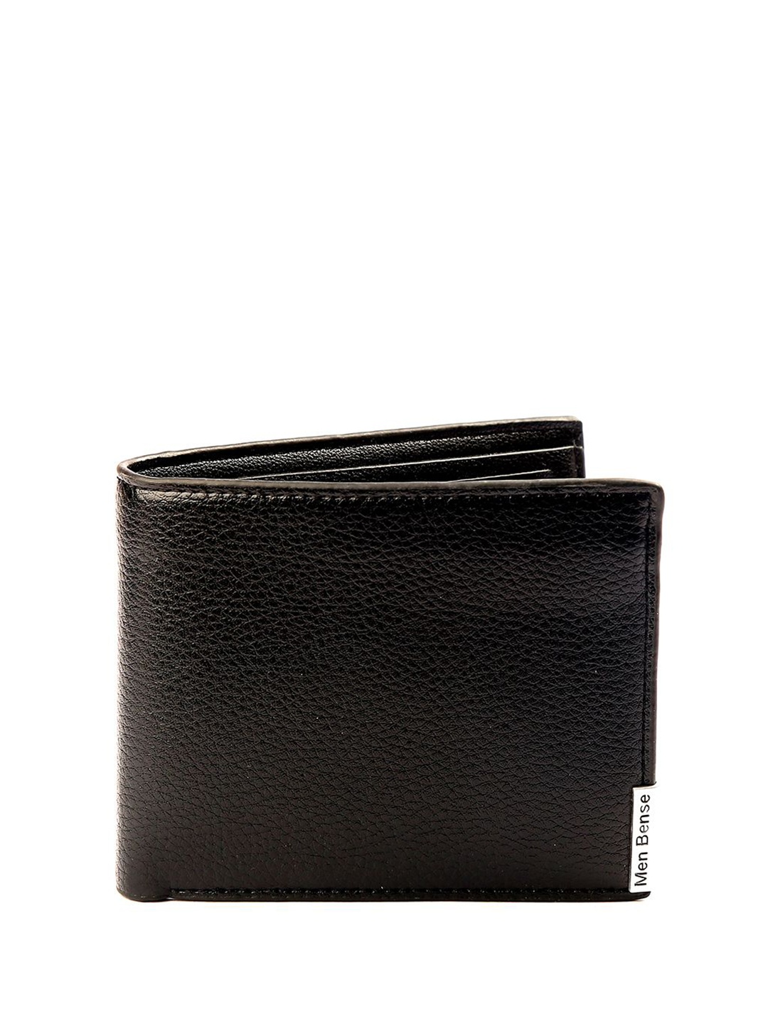 

Stylbase Men Leather Two Fold Wallet, Black