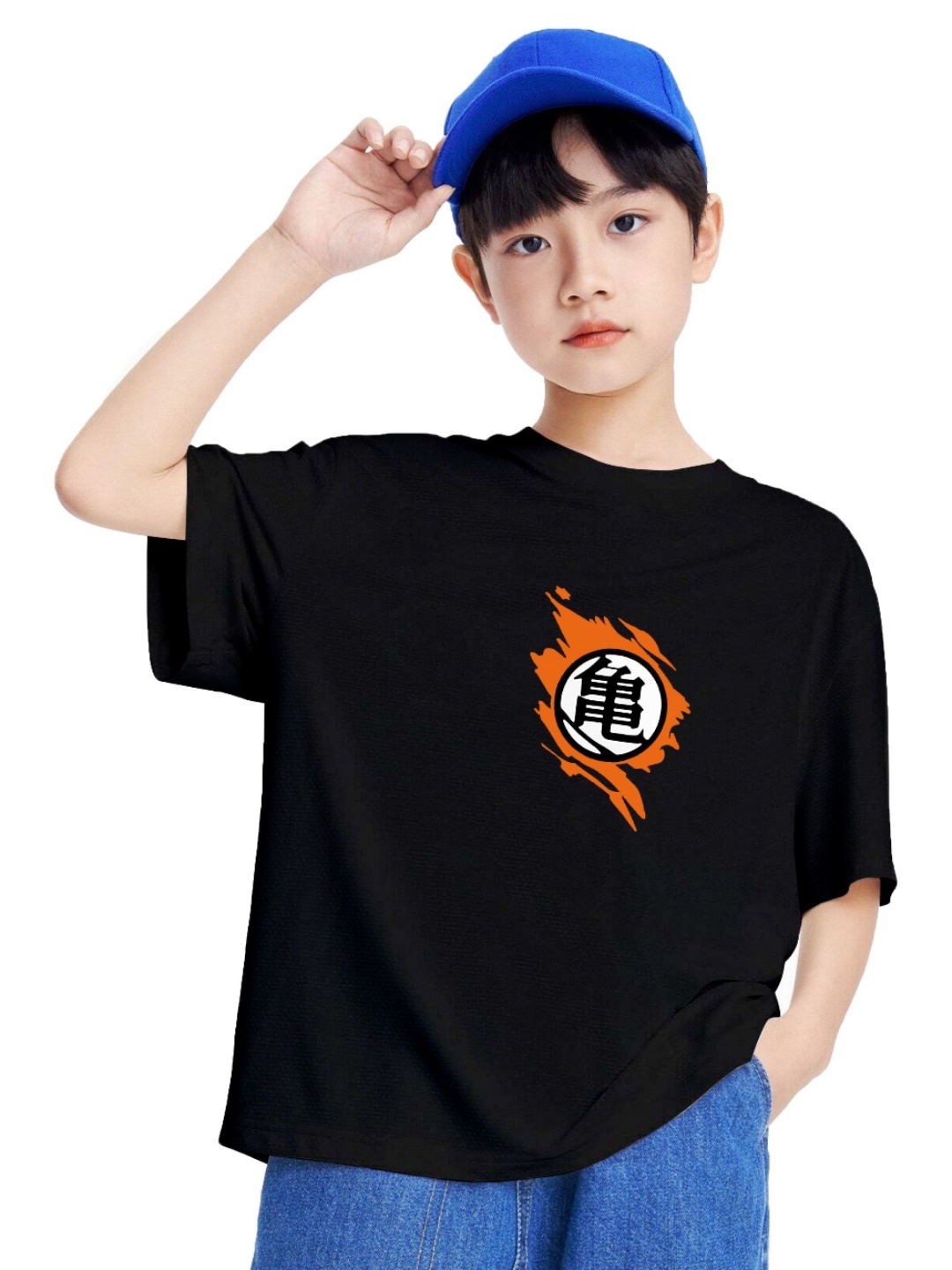 

MODARUE Boys Printed T-shirt, Black