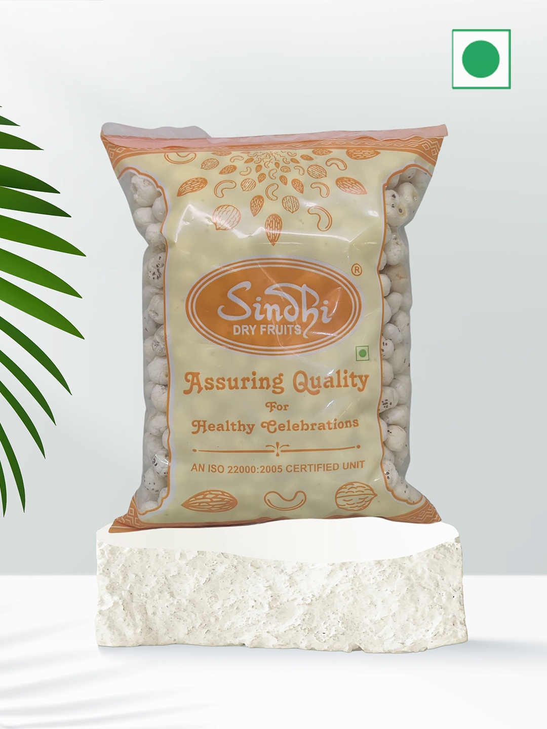 

SINDHI Dry Fruits Raw Jumbo Makhanas 250 g, White