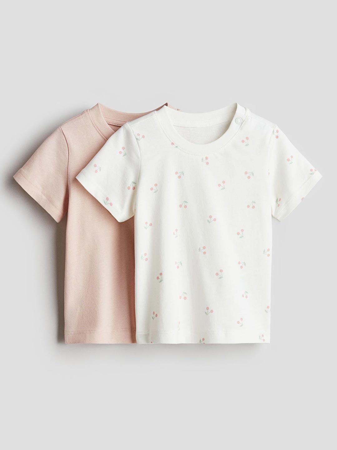 

H&M 2-Pack Cotton T-Shirts, White