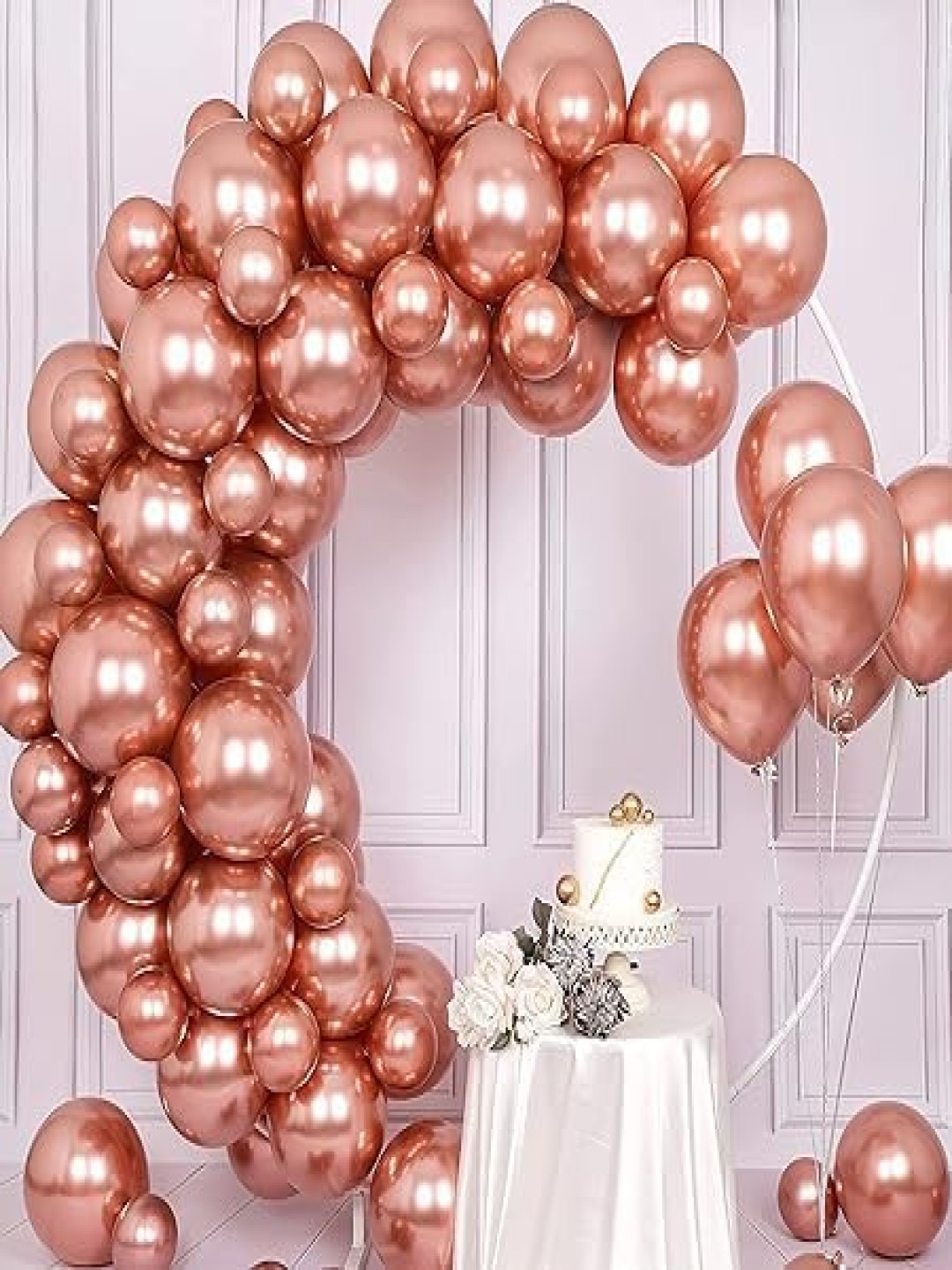 

Special You 25-Pcs Brown Festive Decor, Rose gold