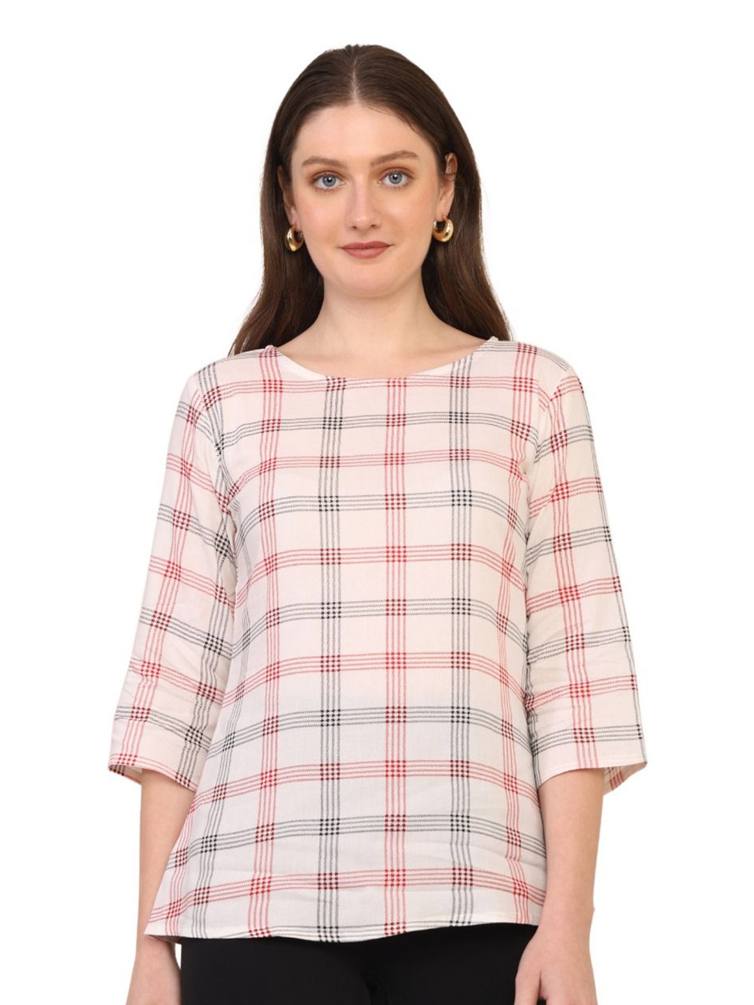 

JC JUMMY COUTURE Cotton Top, White