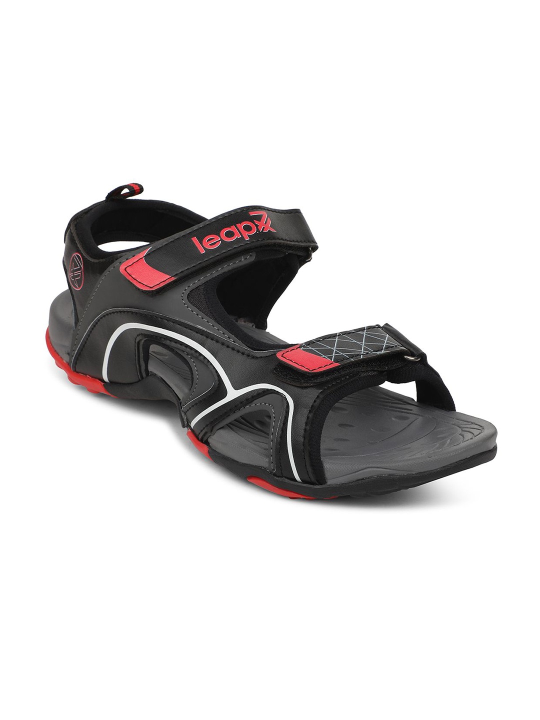

Liberty Men PU Sandals, Black