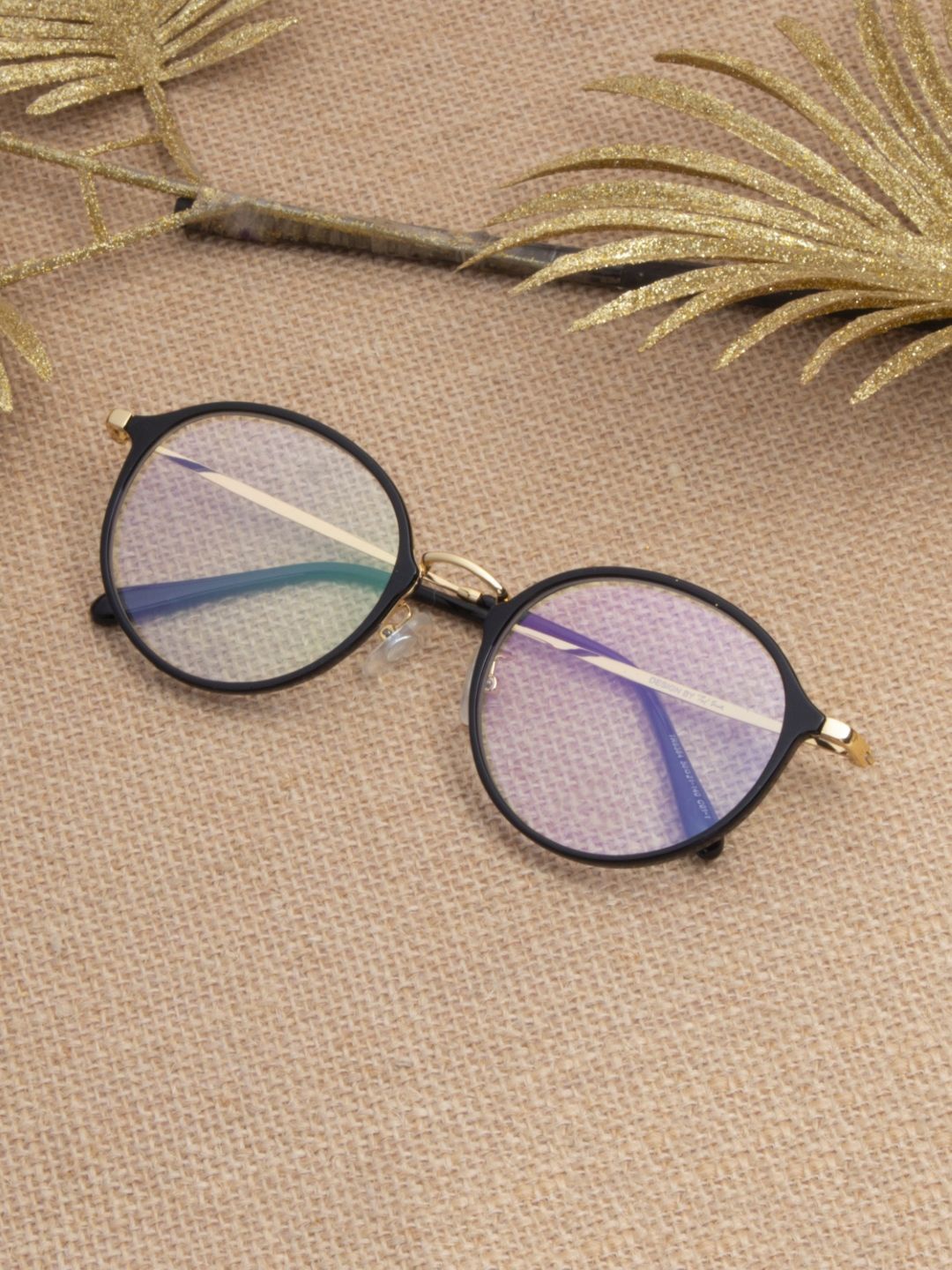 

Ted Smith Unisex Full Rim Round Frames, Black