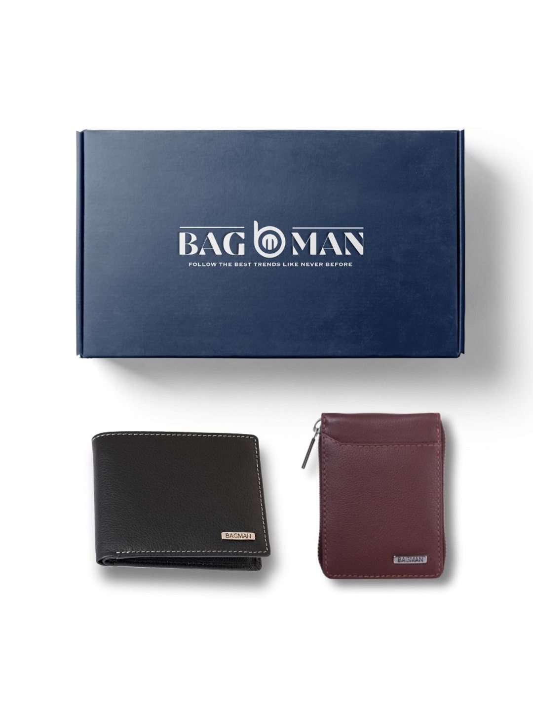 

BAGMAN Unisex Accessory Gift Set of, Black