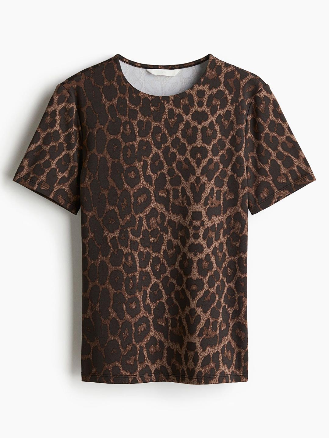 

H&M Fitted Top, Brown