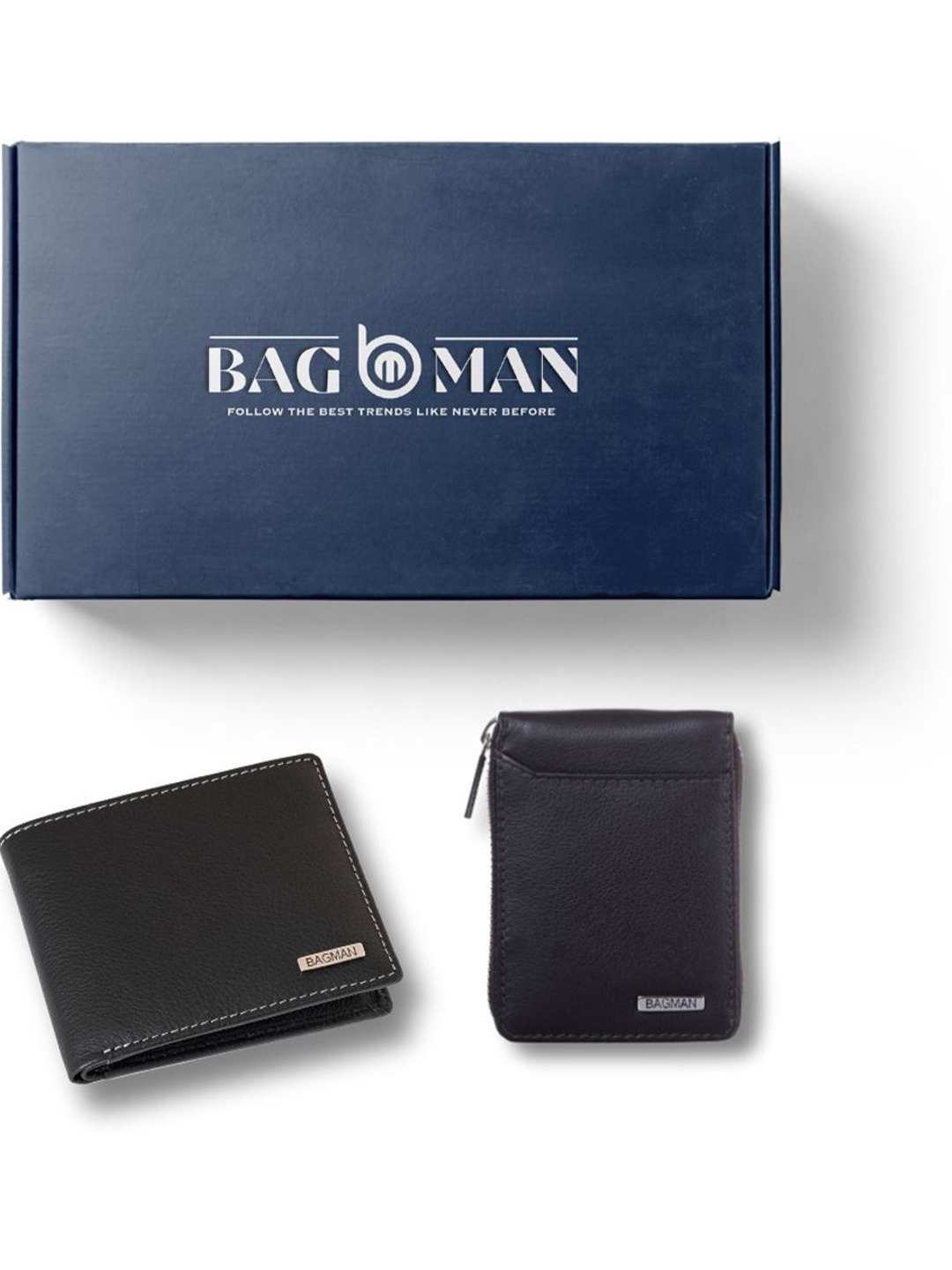 

BAGMAN Unisex Accessory Gift Set of, Black