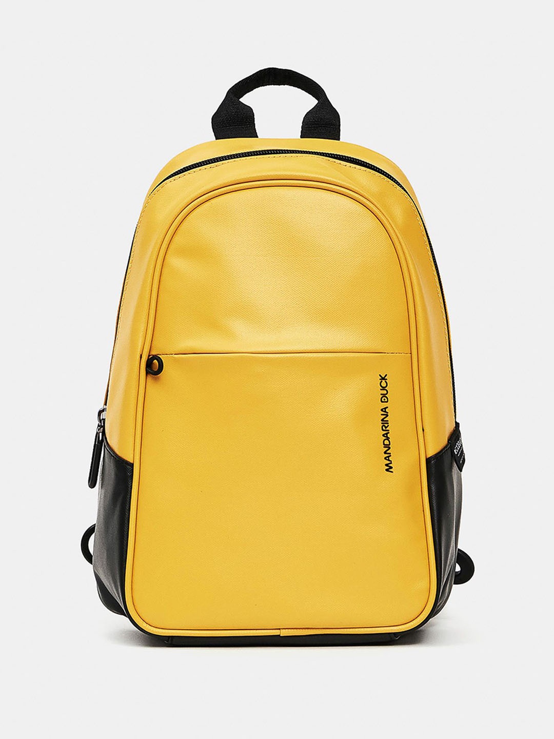 

MANDARINA DUCK Structured Sling Bag with Cut Work, Yellow