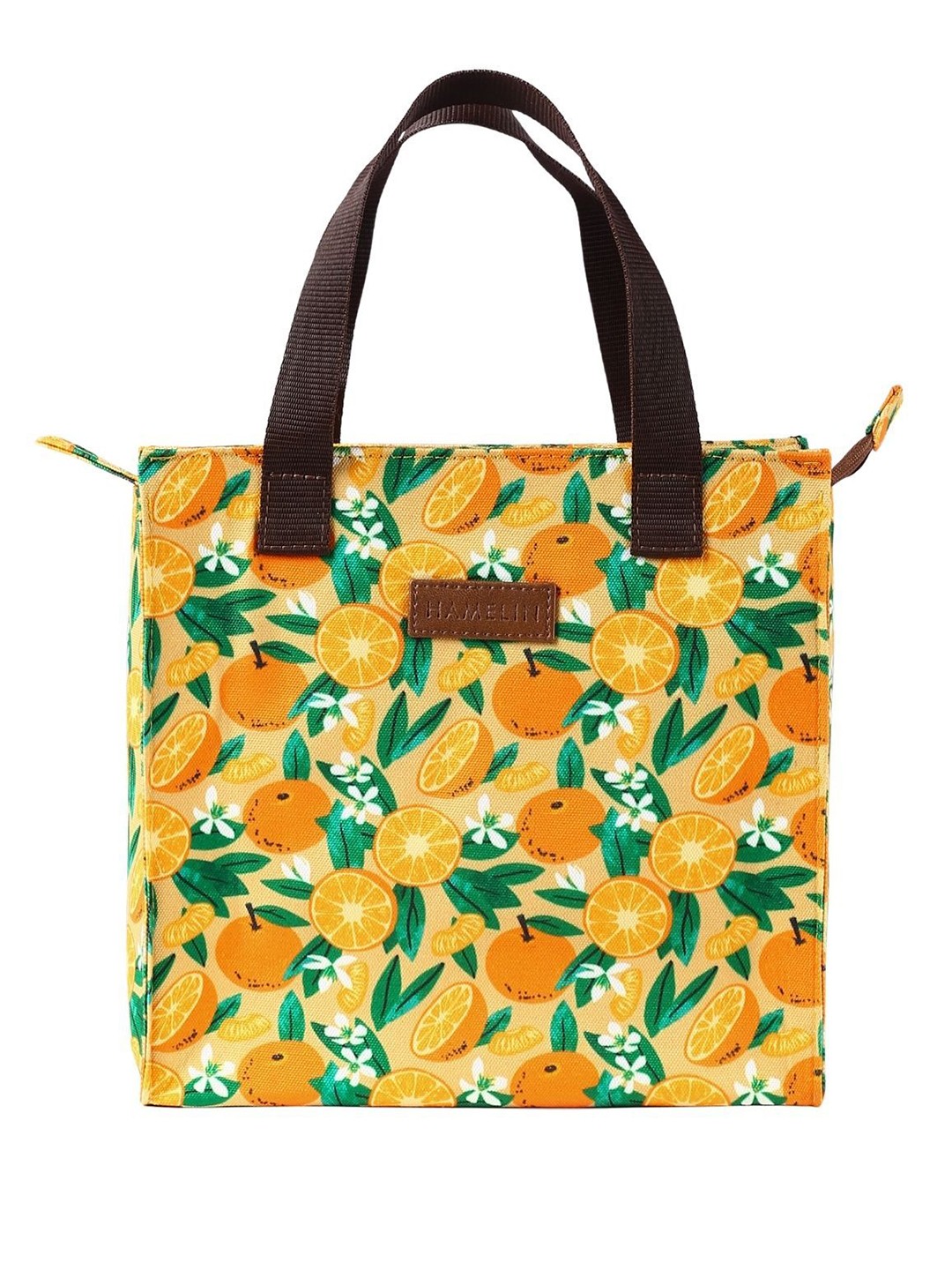 

HAMELIN Floral Printed Shopper Sling Bag with Tasselled, Na