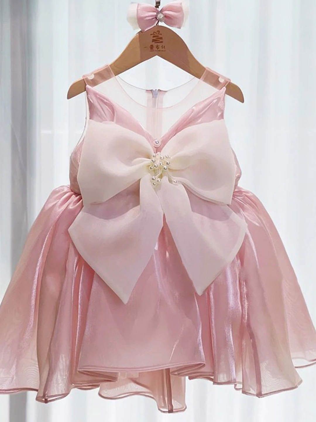 

Xsole Fit & Flare Maxi Dress, Pink