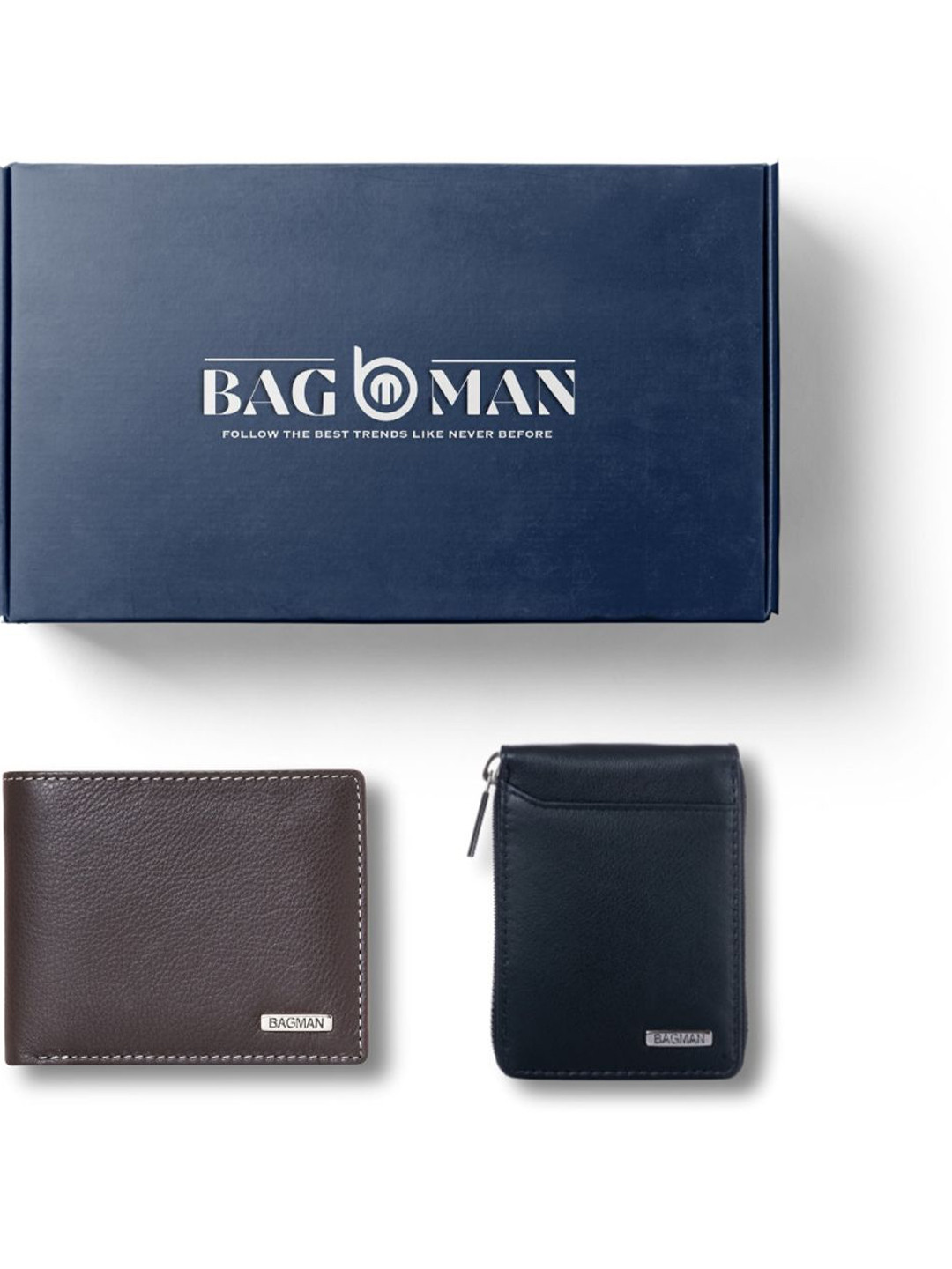

BAGMAN Unisex Accessory Gift Set of, Black