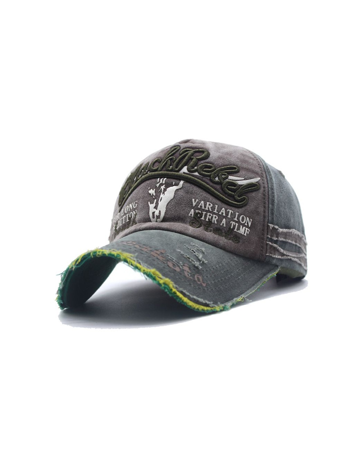 

Alexvyan Men Embroidered Baseball Cap, Green