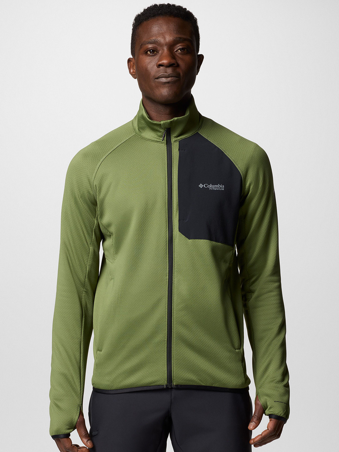 

Columbia Omni Wick Triple Canyon Grid Fleece Full Zip II Jacket, Green