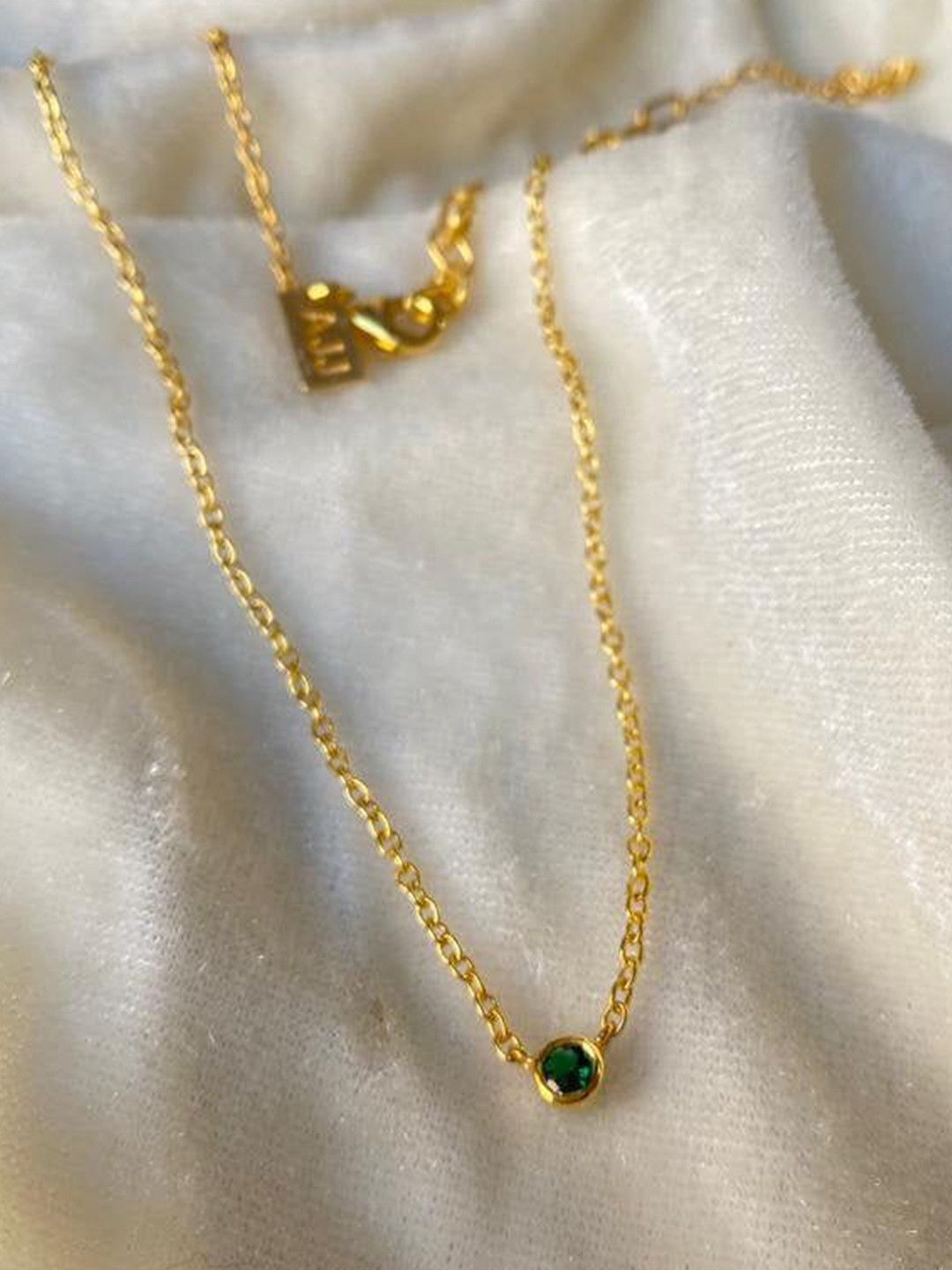 

Anushka Jain Jewellery Sterling Silver Gold-Plated Necklace