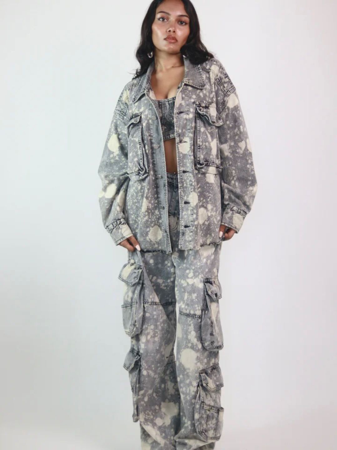 

Chapter 2 Unisex Lightweight Denim Jacket, Grey