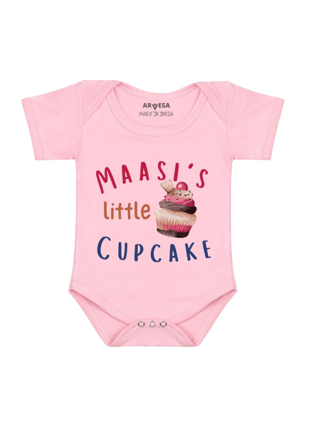 

Arvesa Maasi Little Cupcake Printed Romper, Pink