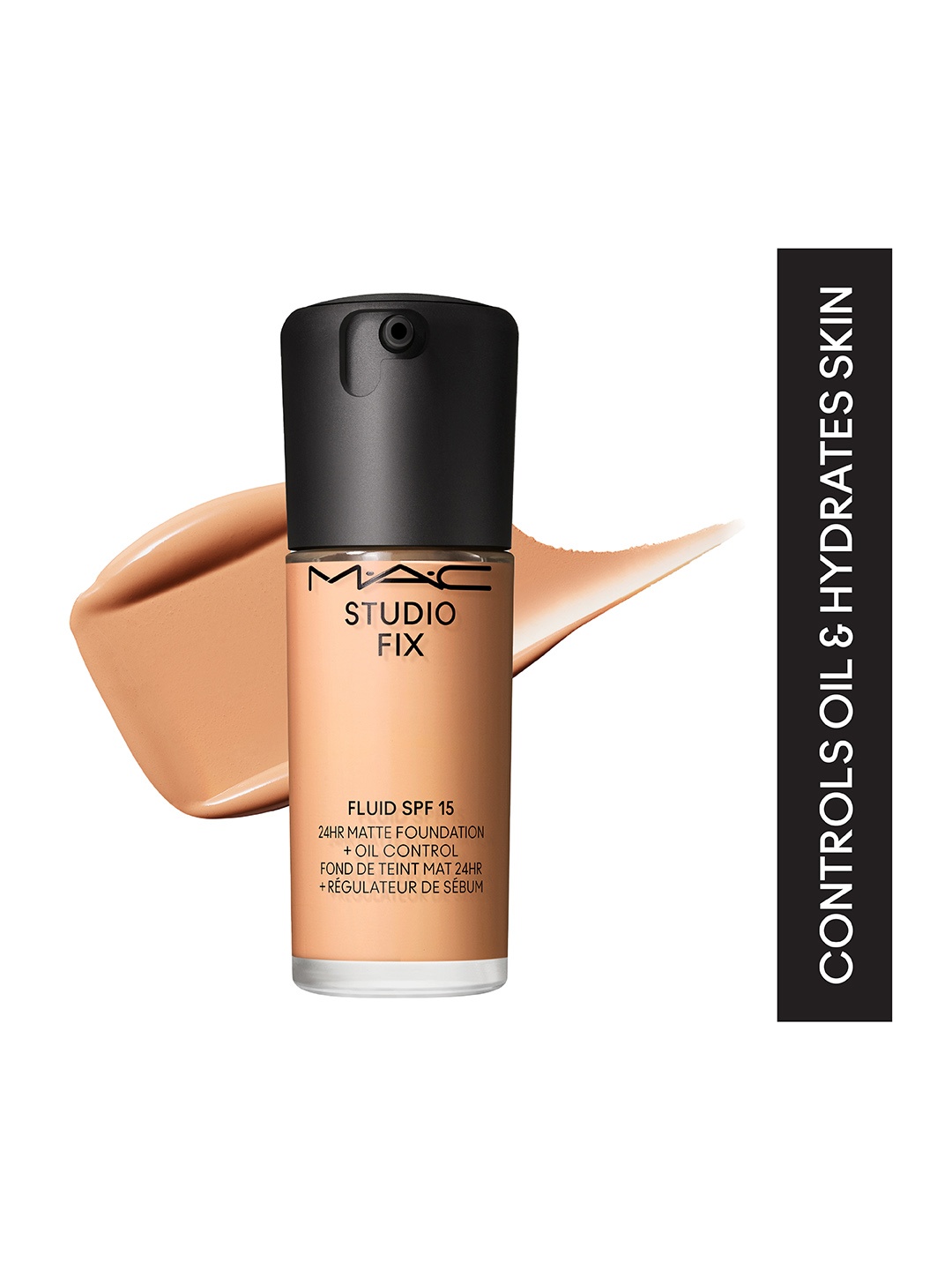 

M.A.C Studio Fix Fluid SPF 15 24Hr + Oil Control Matte Foundation 30 ml - Shade NW15, Beige