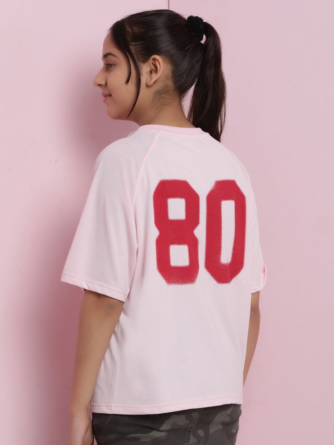 

Lil Tomatoes Print Cotton Top, Pink
