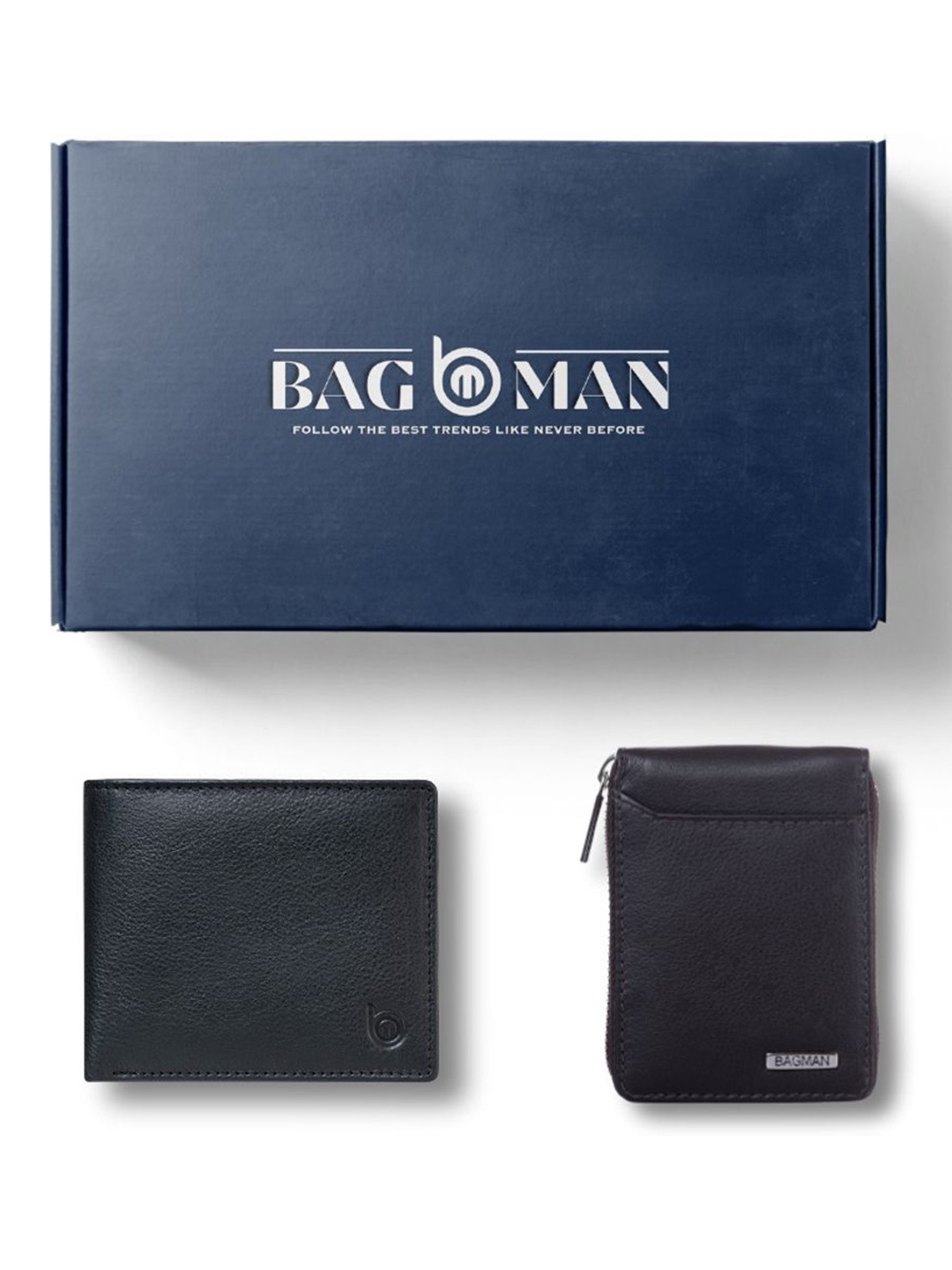 

BAGMAN Unisex Accessory Gift Set of, Black