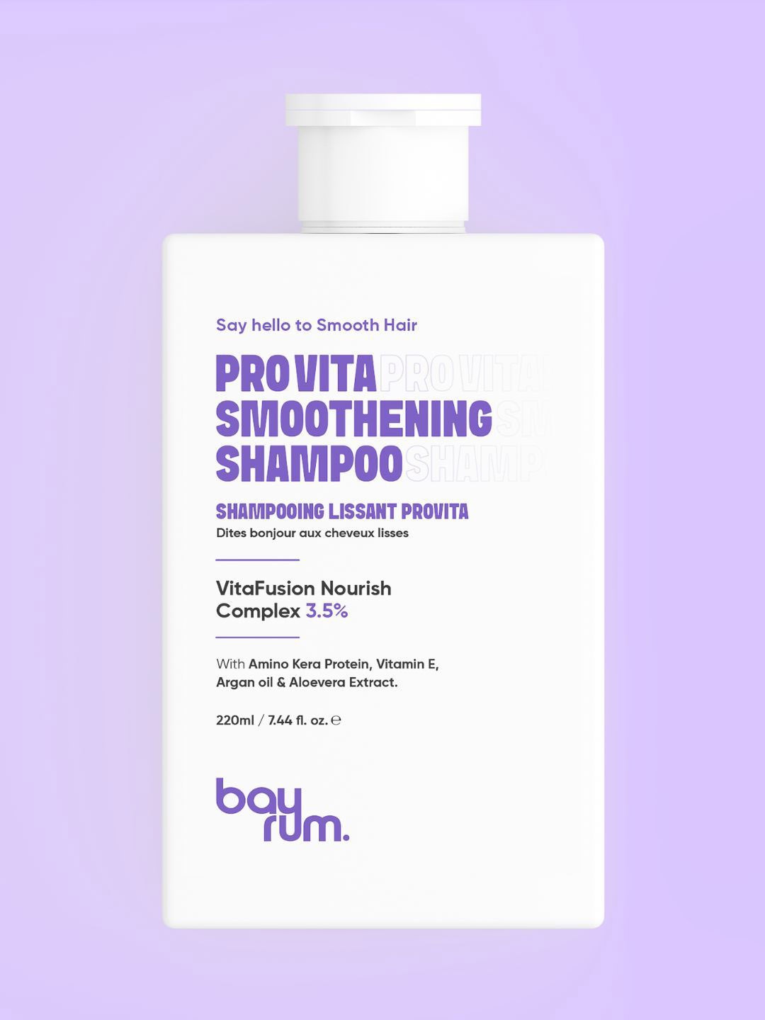 

BAYRUM. Pro Vita Smoothening Shampoo With Amino Kera Protein - 220 ml, White