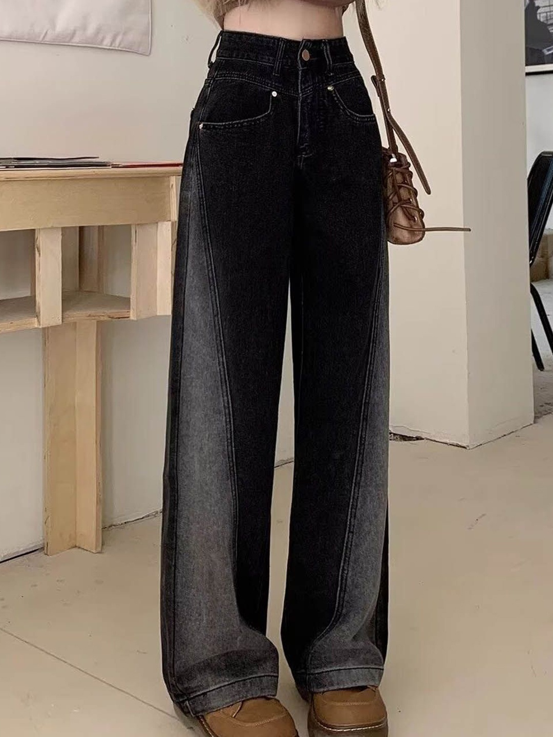 

StyleCast Women Slash Knee Jeans, Black