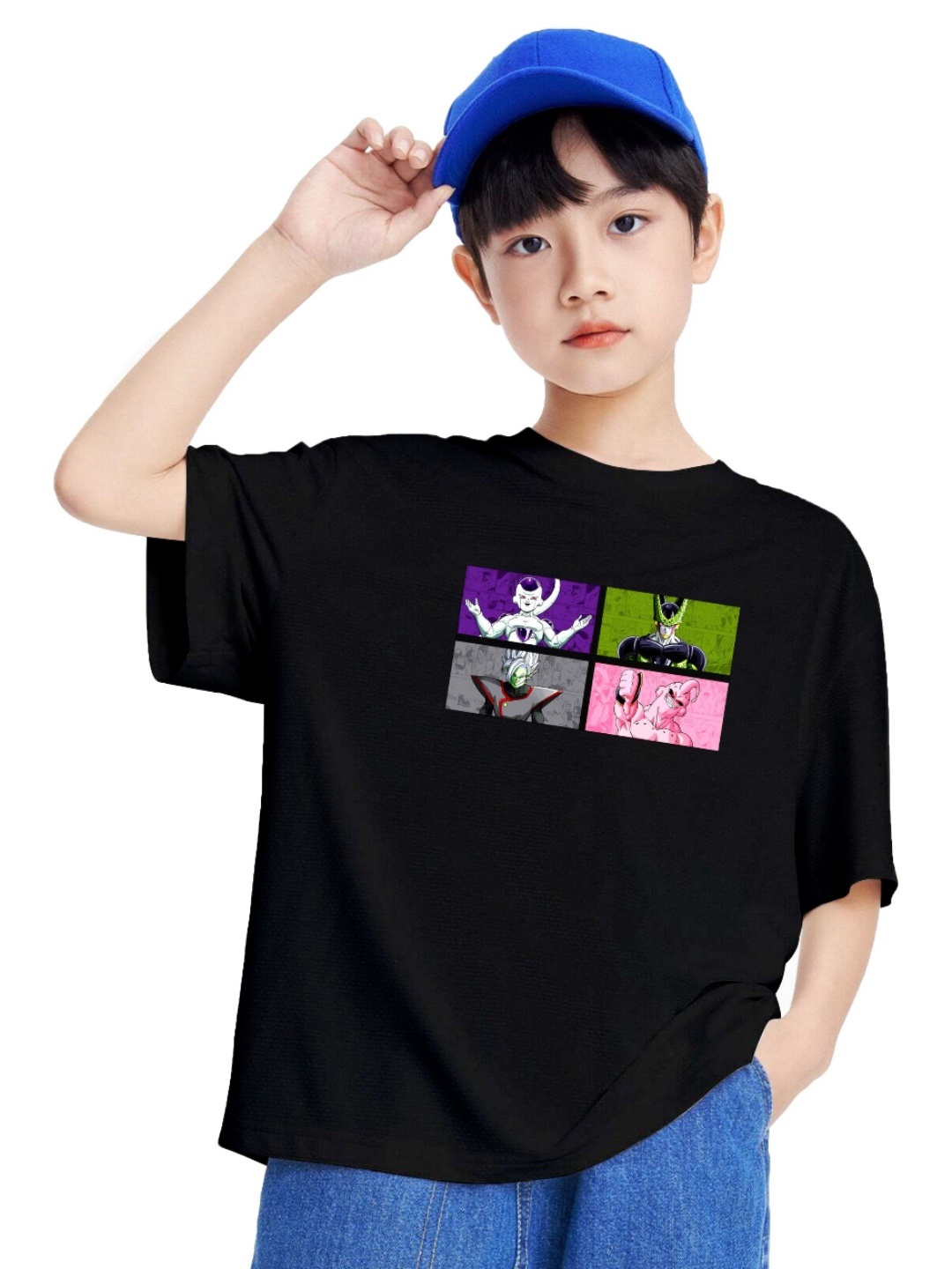 

MODARUE Boys Printed T-shirt, Black