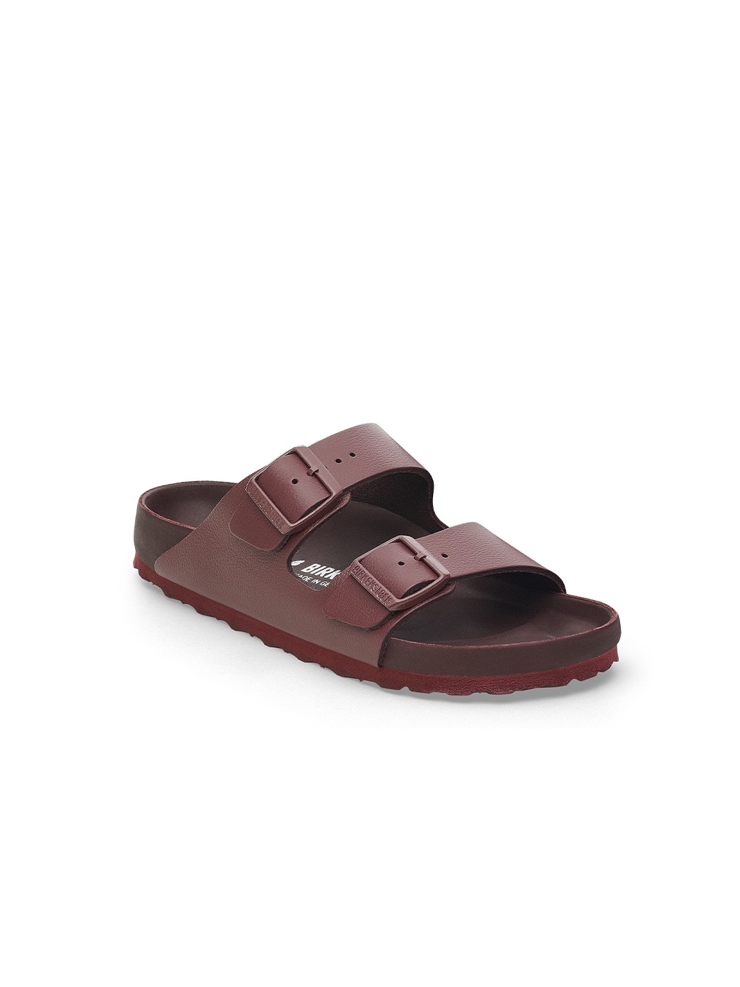 

Birkenstock Arizona Regular Width Two Strap Sandals, Red