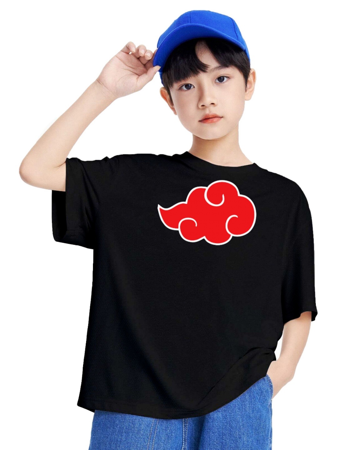 

MODARUE Boys Printed T-shirt, Black