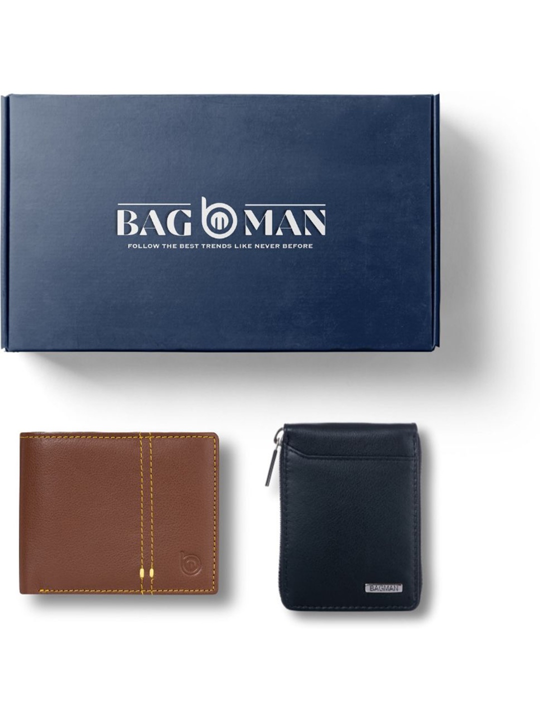 

BAGMAN Unisex Accessory Gift Set of, Black