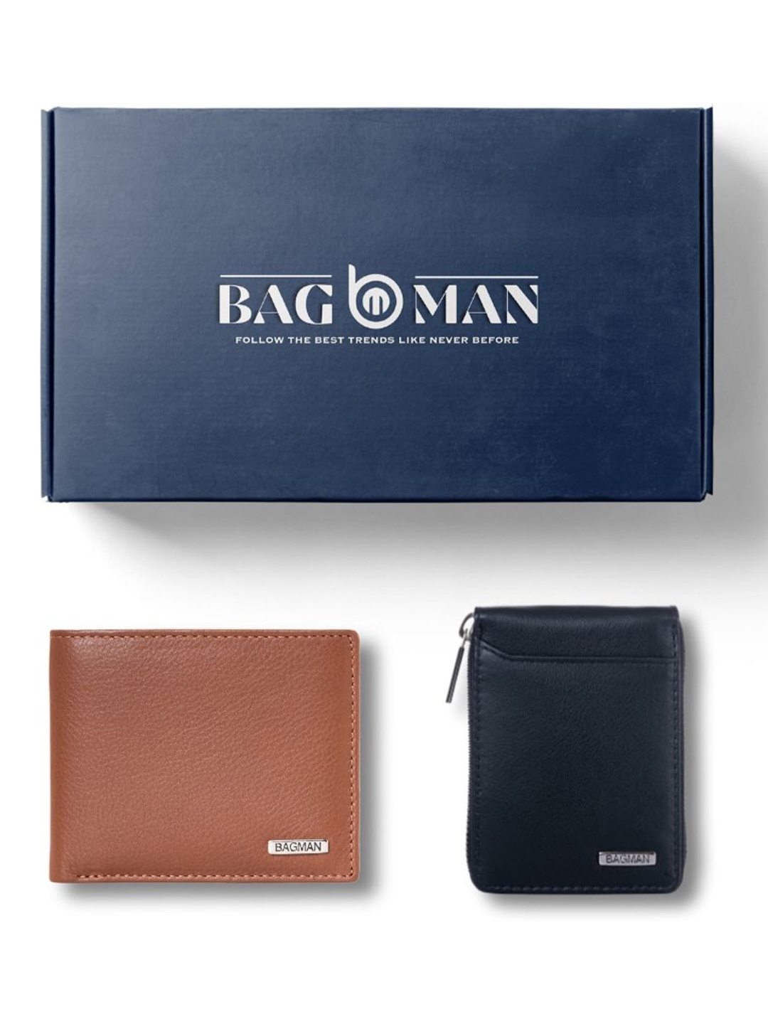 

BAGMAN Unisex Accessory Gift Set of, Black