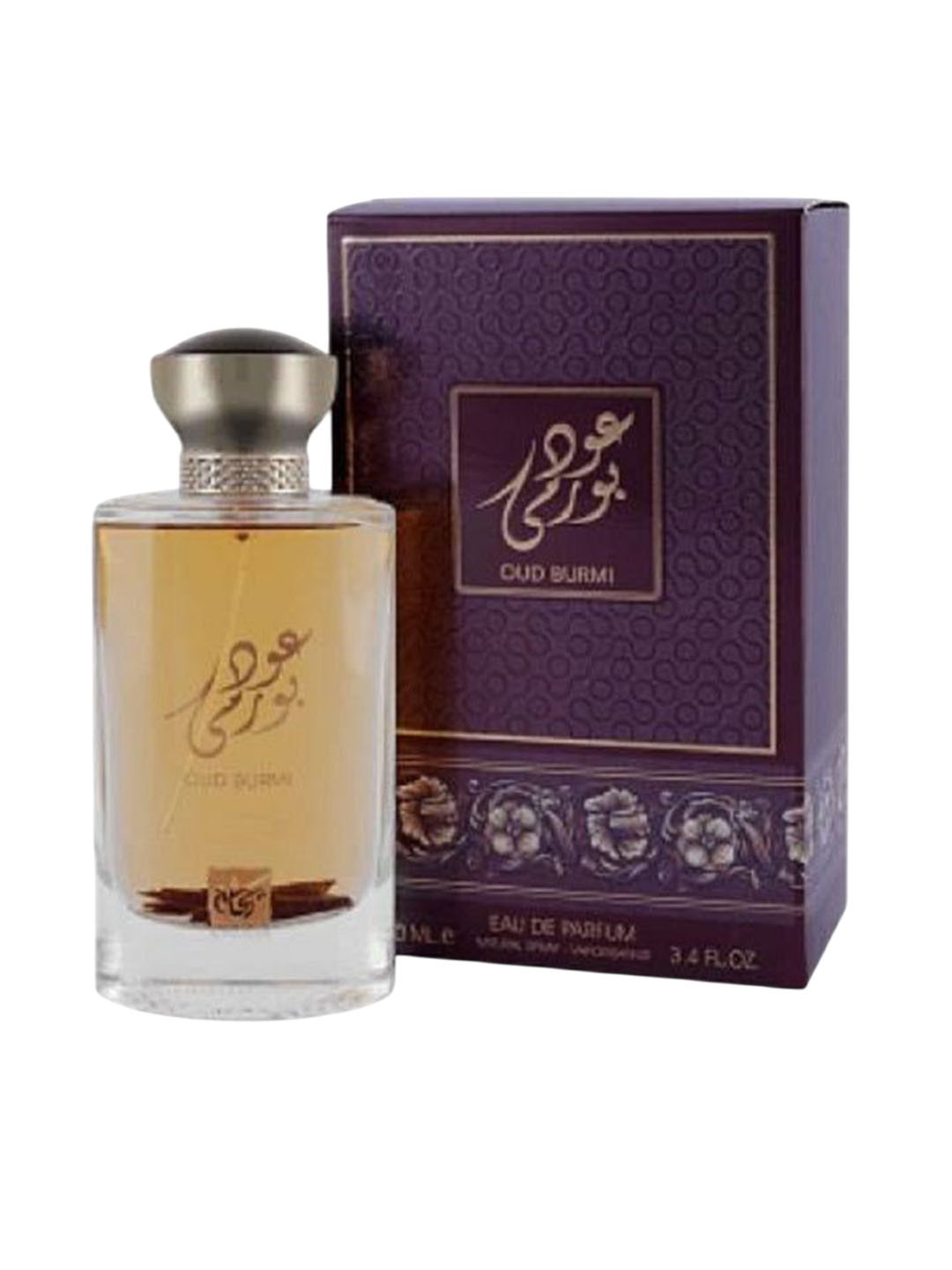 

RIHANAH Men Oud Burmi Long Lasting Imported Eua De Perfume - 100ml, Gold