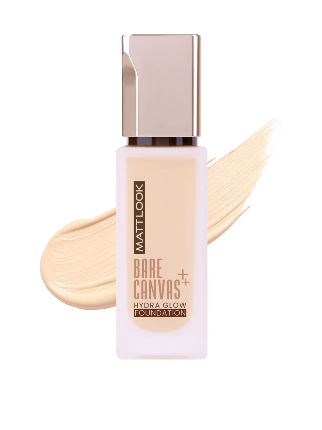 

MATTLOOK Bare Canvas Hydra Glow Foundation- 30 ml- Ivory Glow, Beige