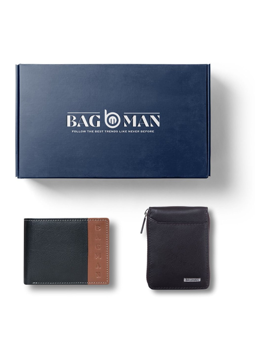 

BAGMAN Unisex Accessory Gift Set of, Black