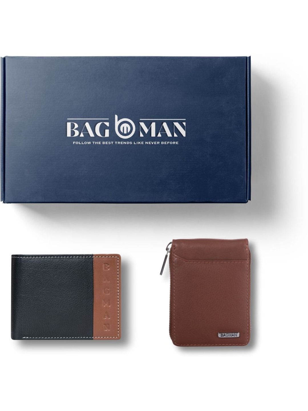 

BAGMAN Unisex Accessory Gift Set of, Black