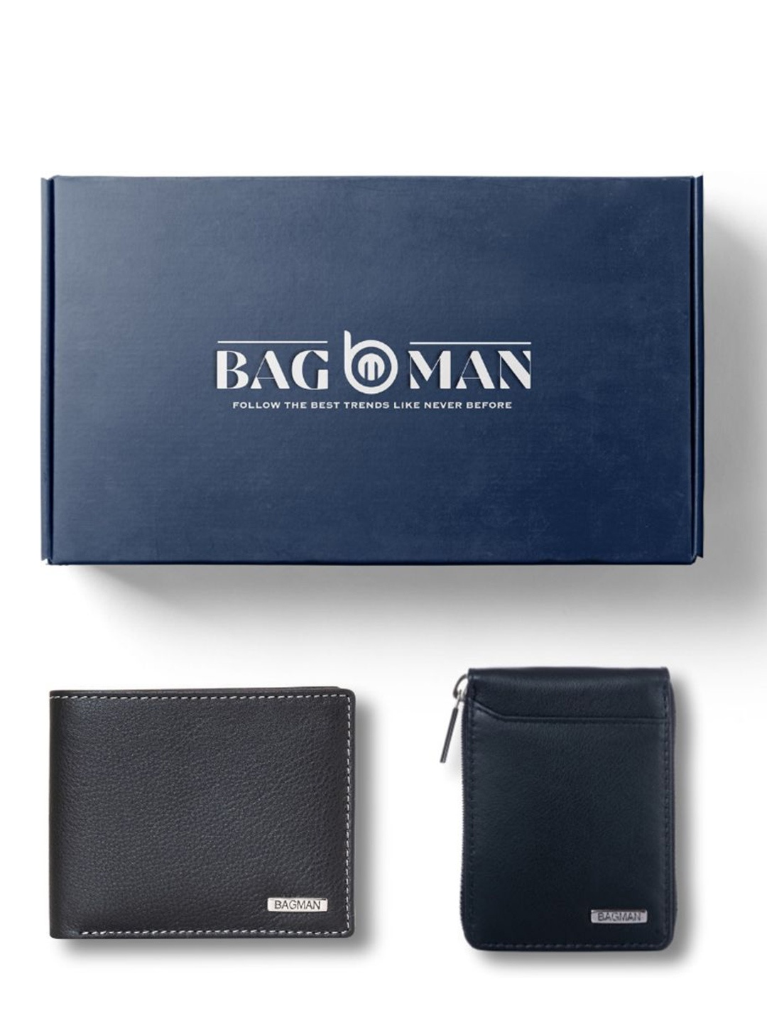 

BAGMAN Unisex Accessory Gift Set of, Black