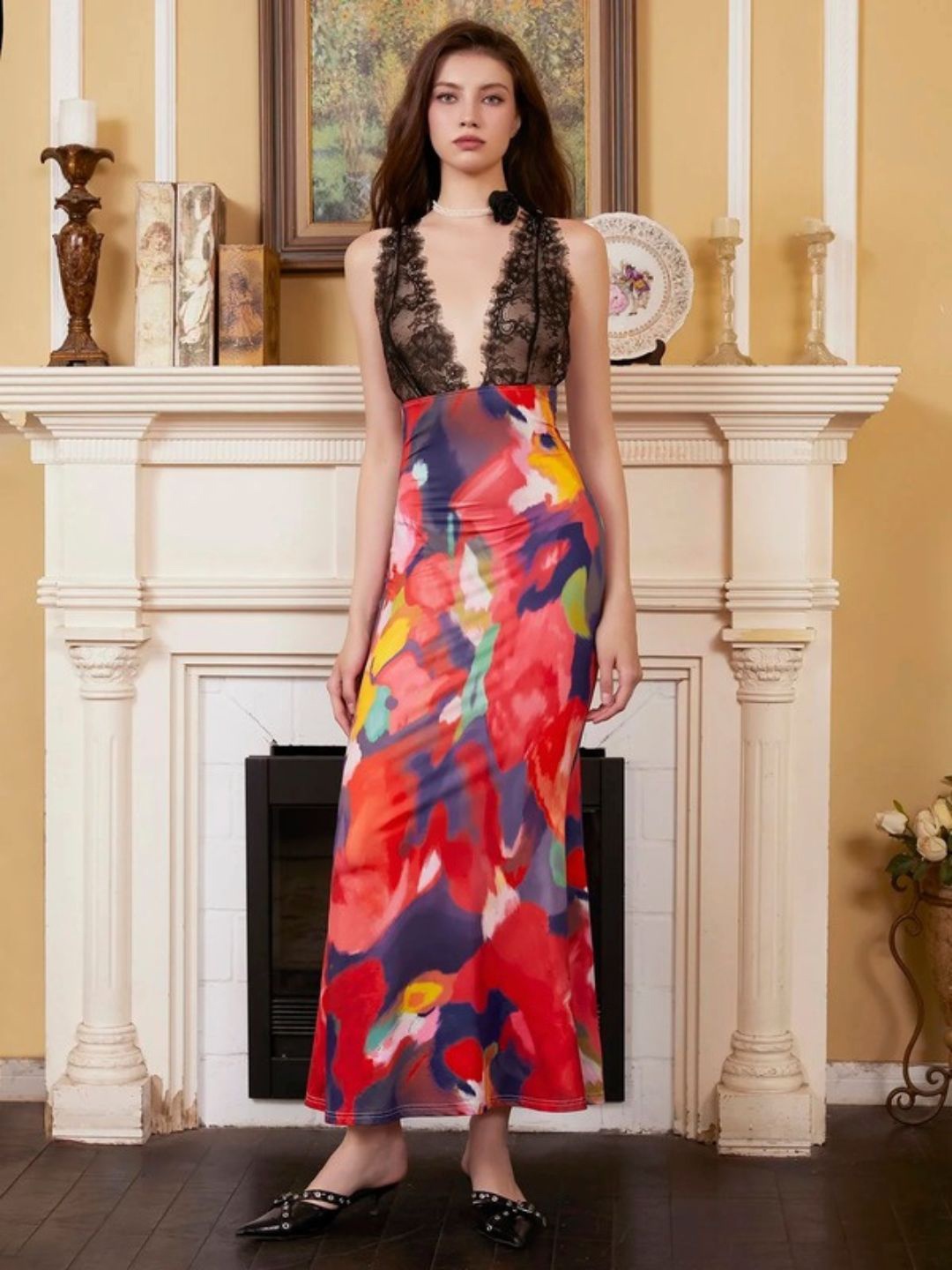 

PRIZO Print Maxi Dress, Multi