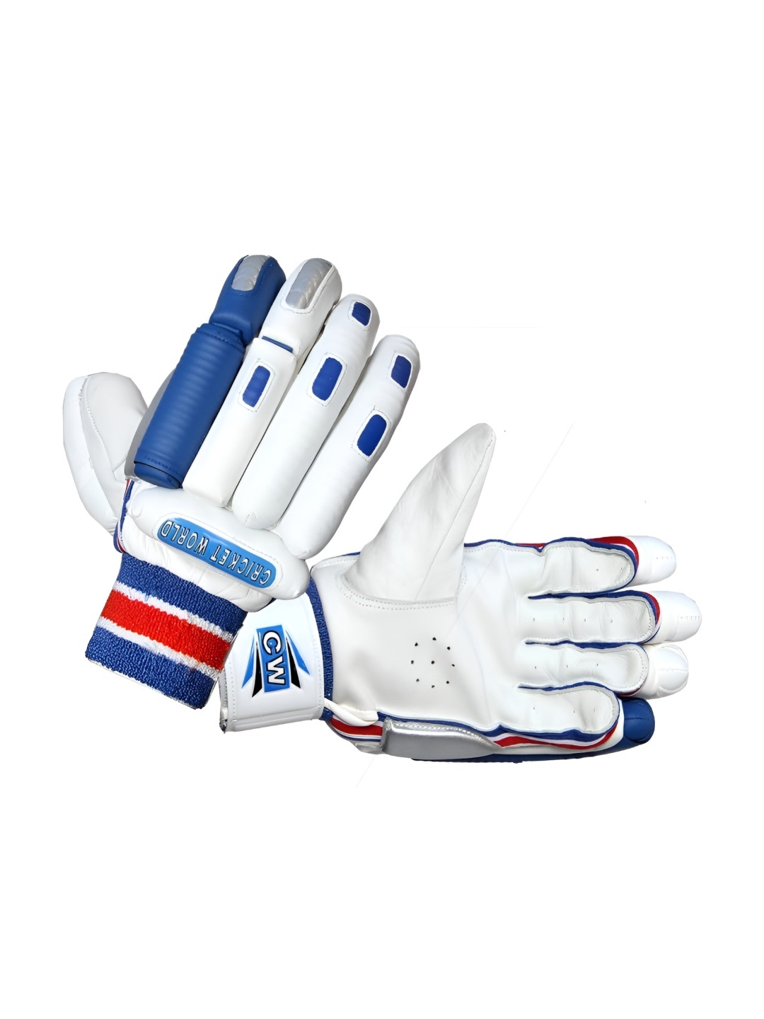 

CW Air flow gusset Cricket Batting Gloves, White